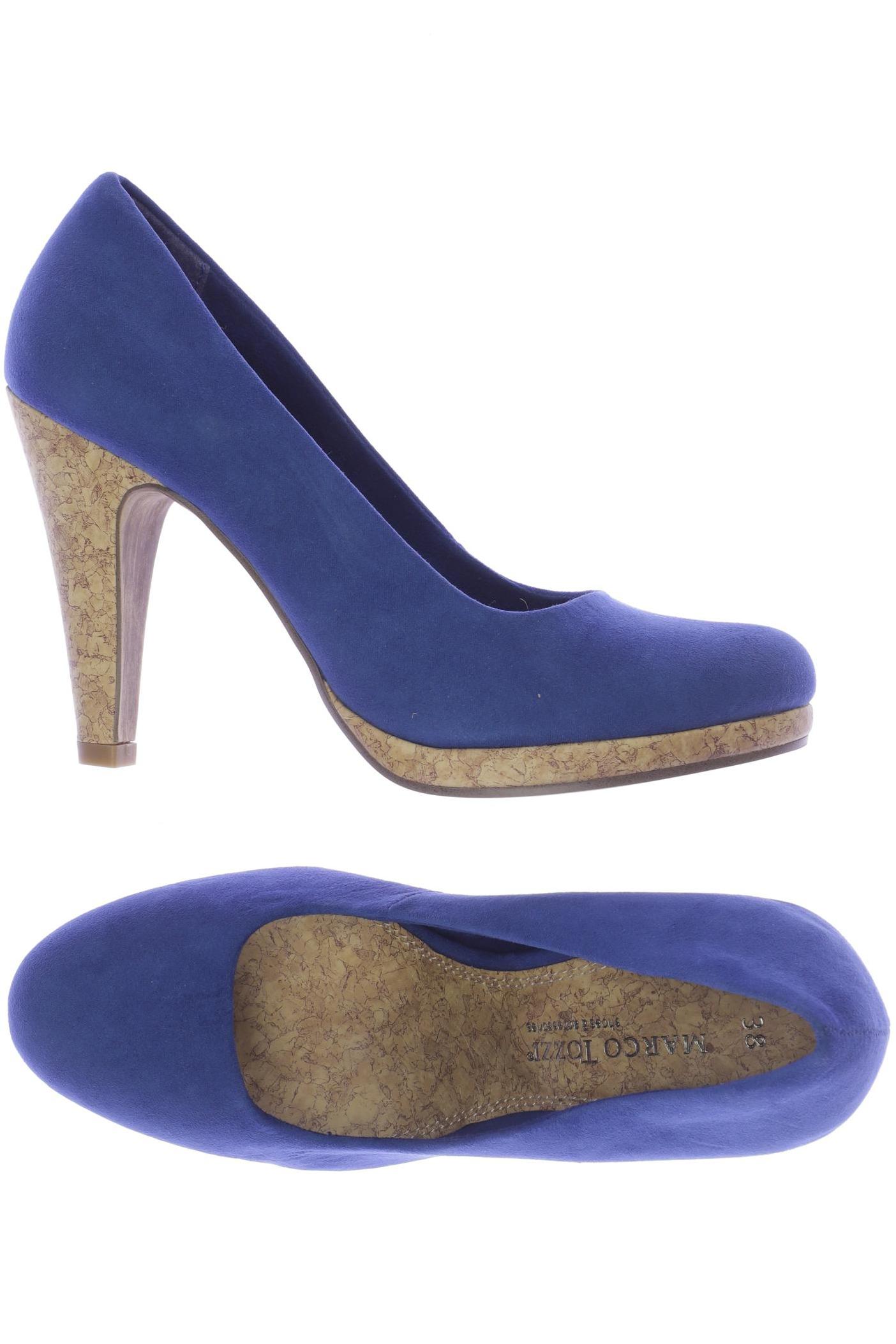 

Marco Tozzi Damen Pumps, blau, Gr. 38