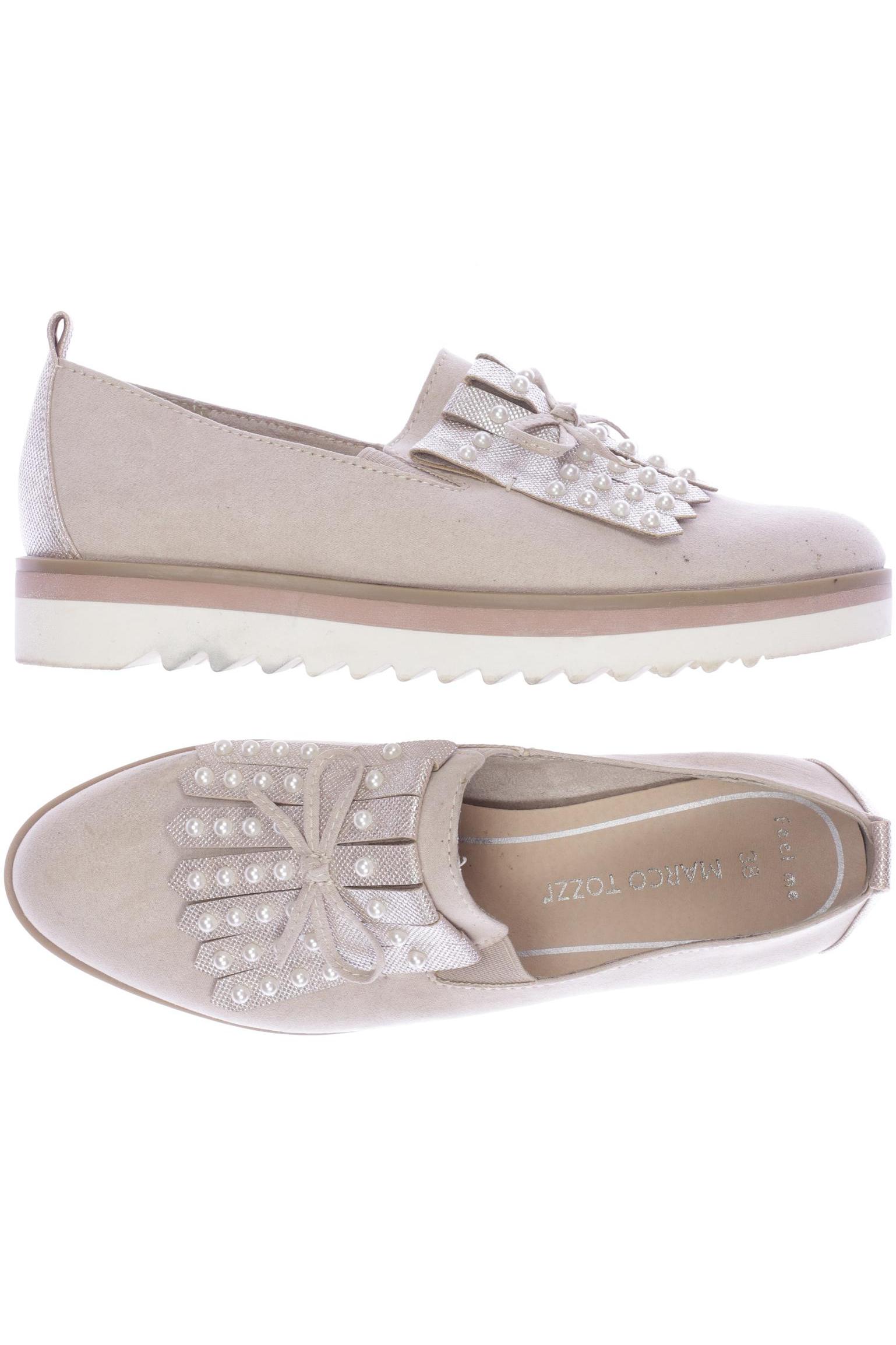 

Marco Tozzi Damen Halbschuh, beige, Gr. 38