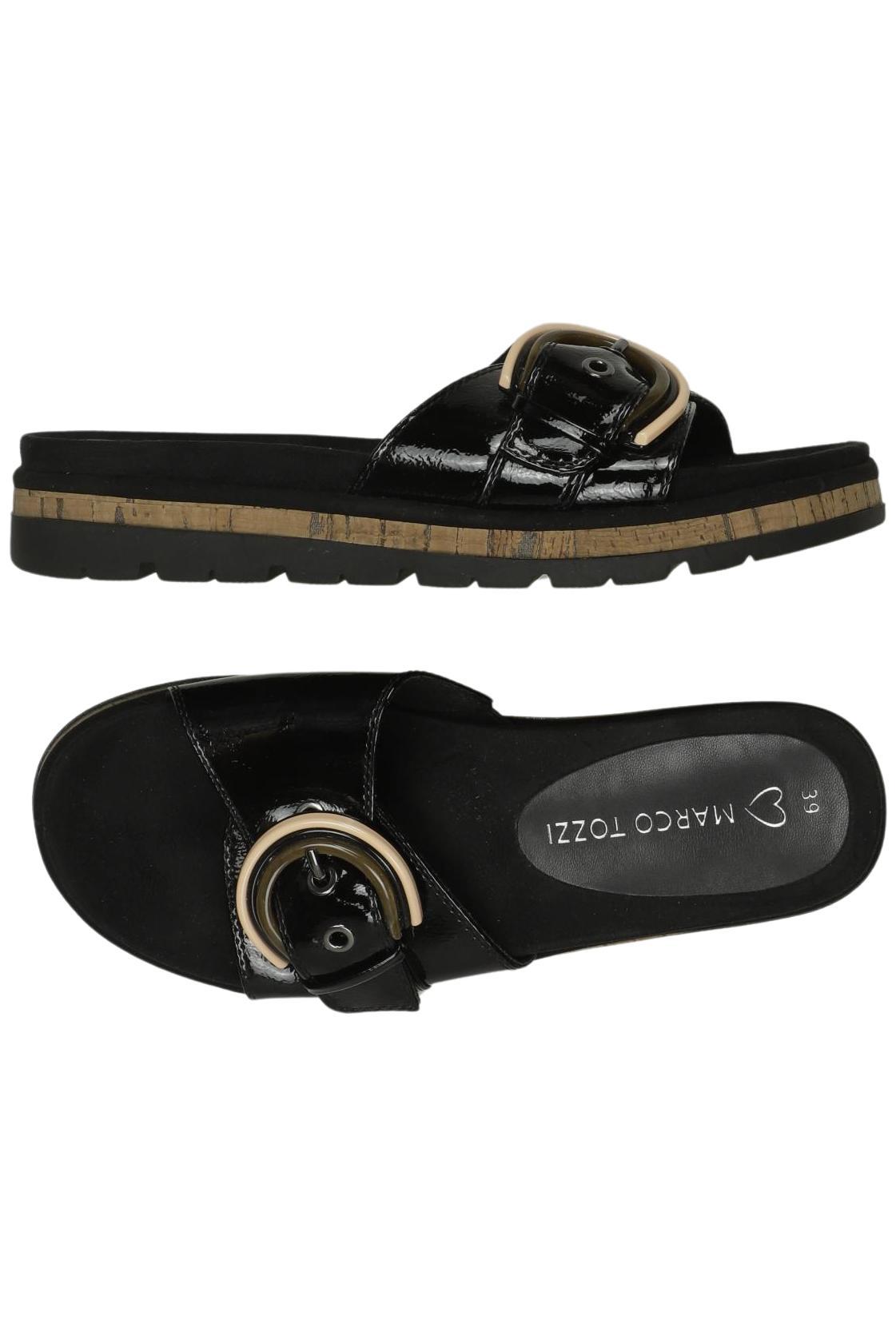 

Marco Tozzi Damen Sandale, schwarz, Gr. 39
