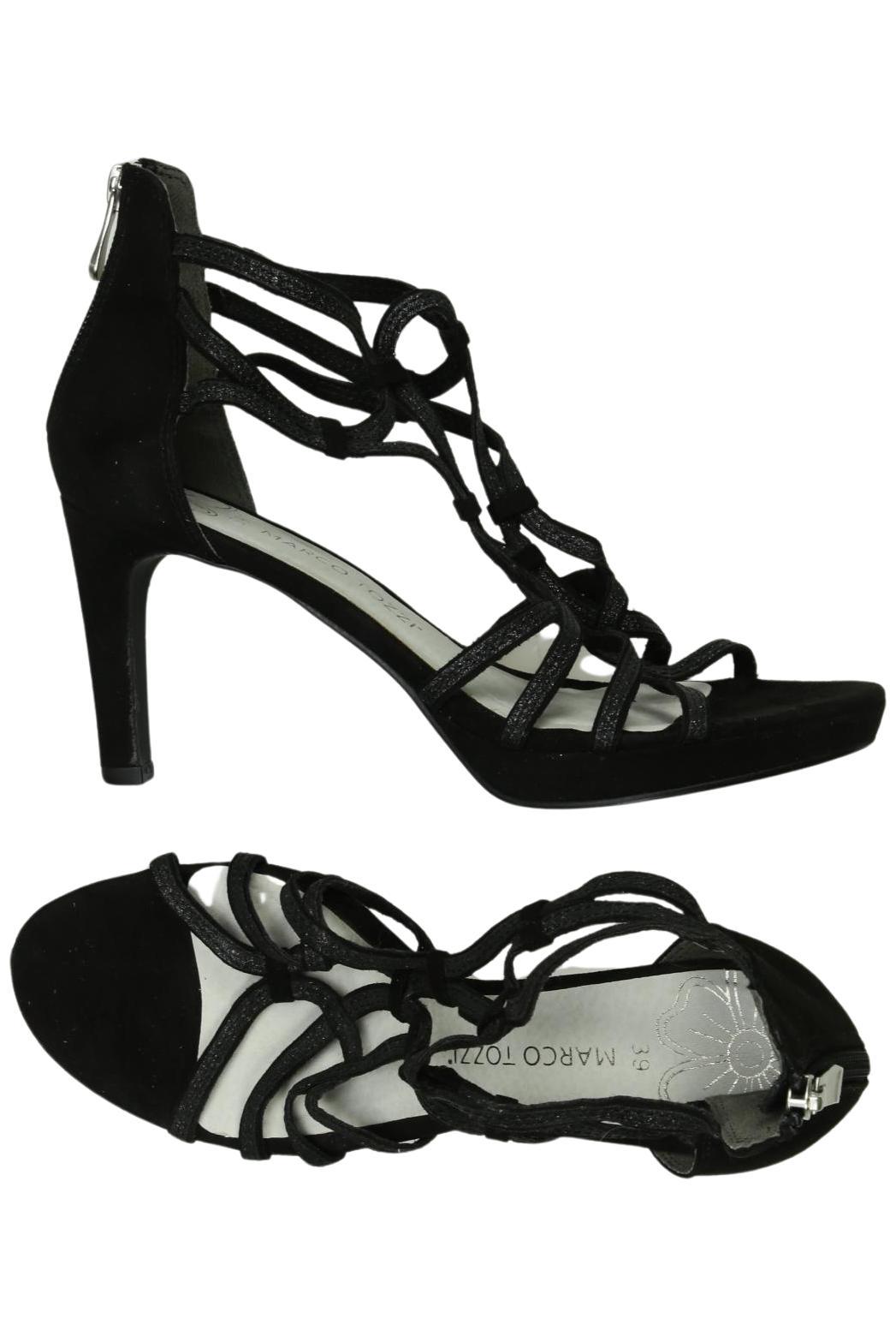 

Marco Tozzi Damen Sandale, schwarz, Gr. 39