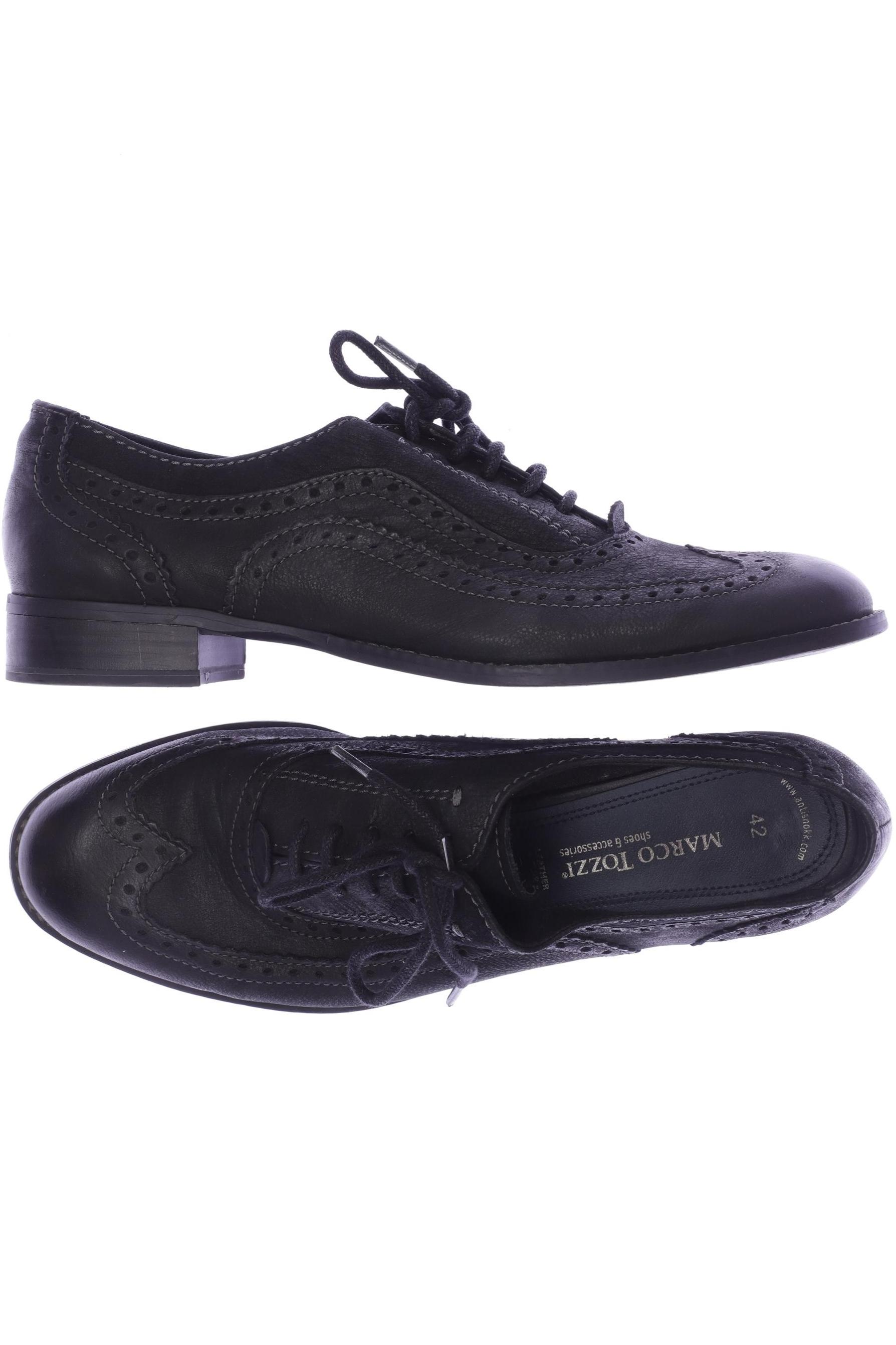 

Marco Tozzi Herren Halbschuh, schwarz, Gr. 42