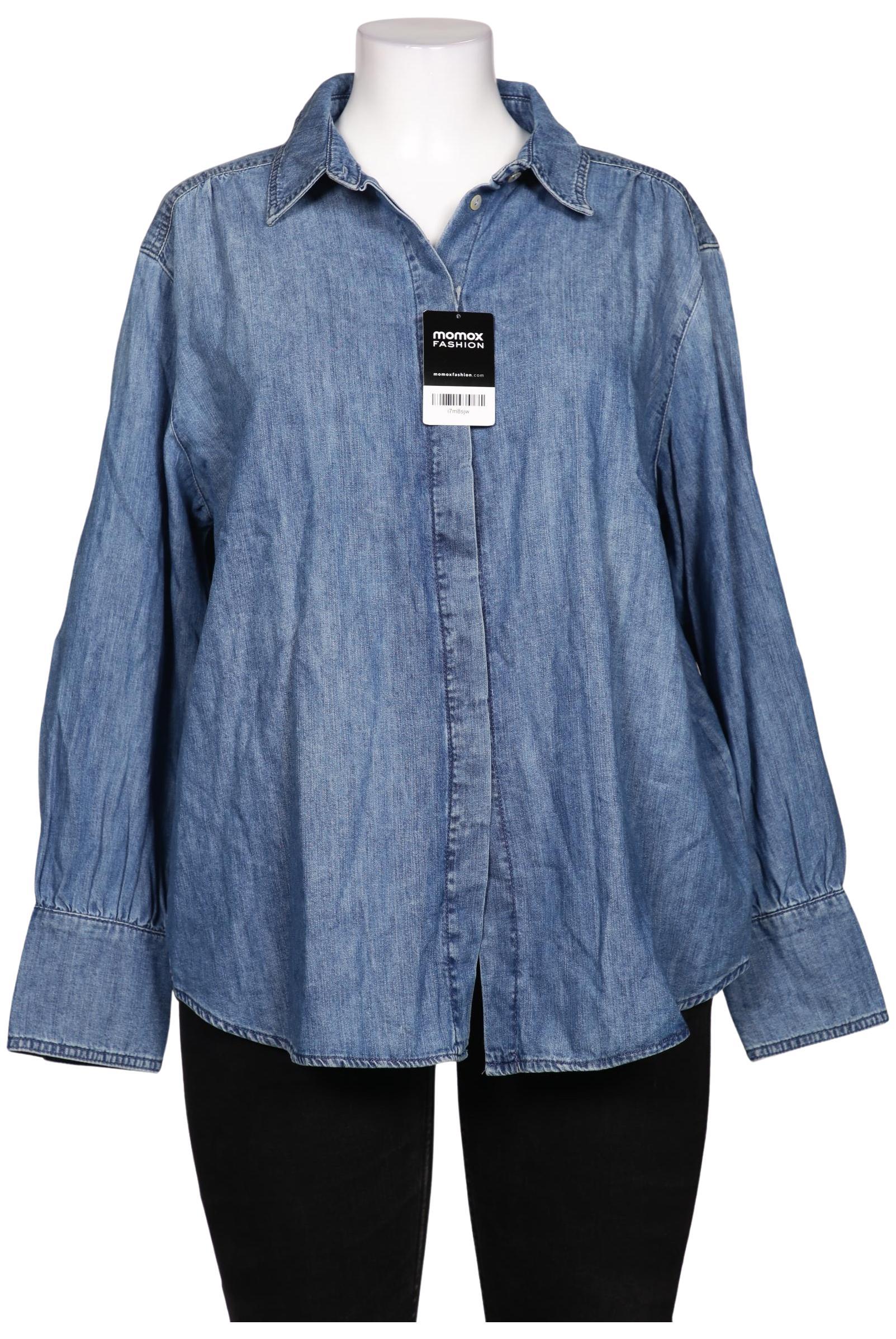 

Marella Damen Bluse, blau, Gr. 48