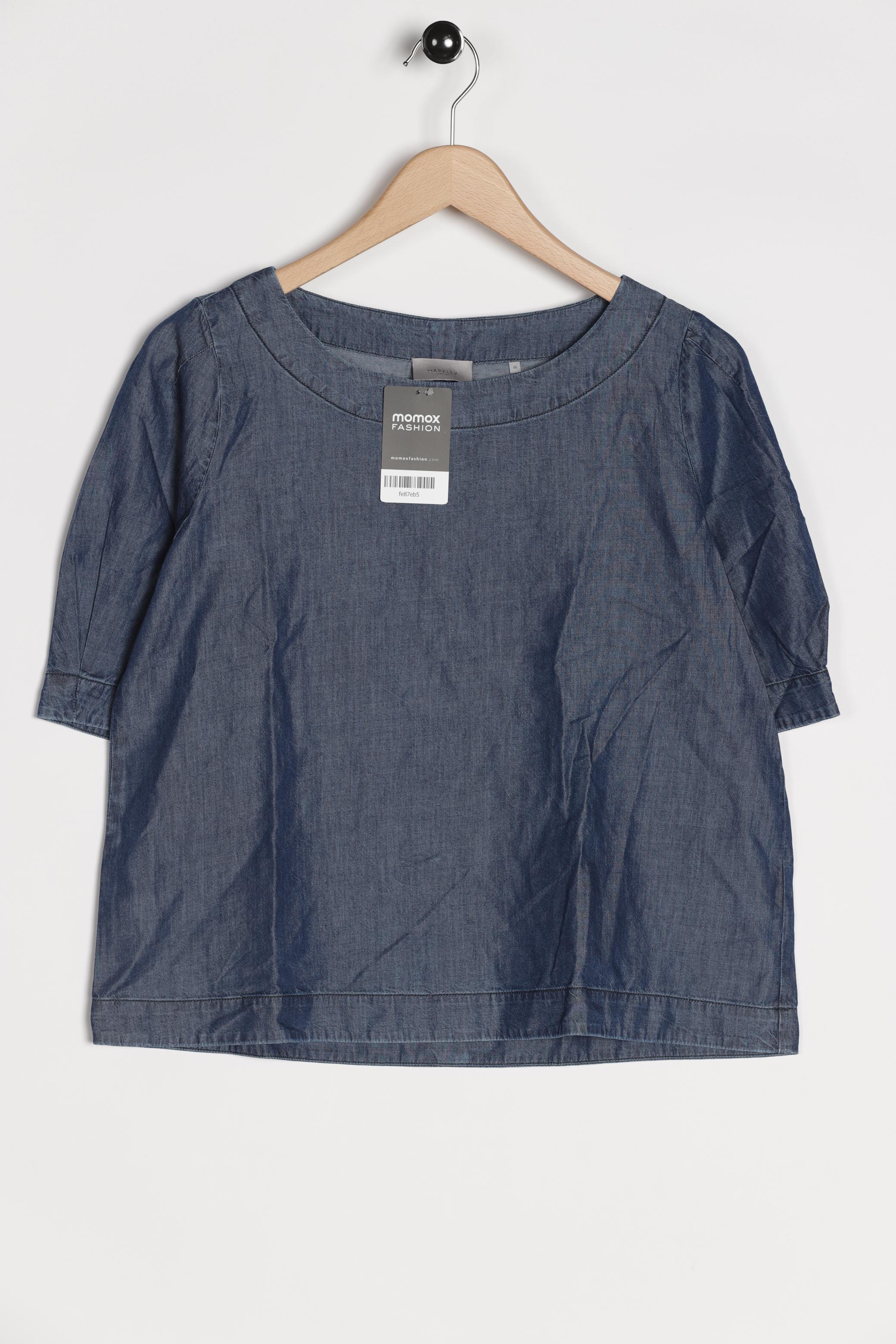 

Marella Damen Bluse, blau, Gr. 46