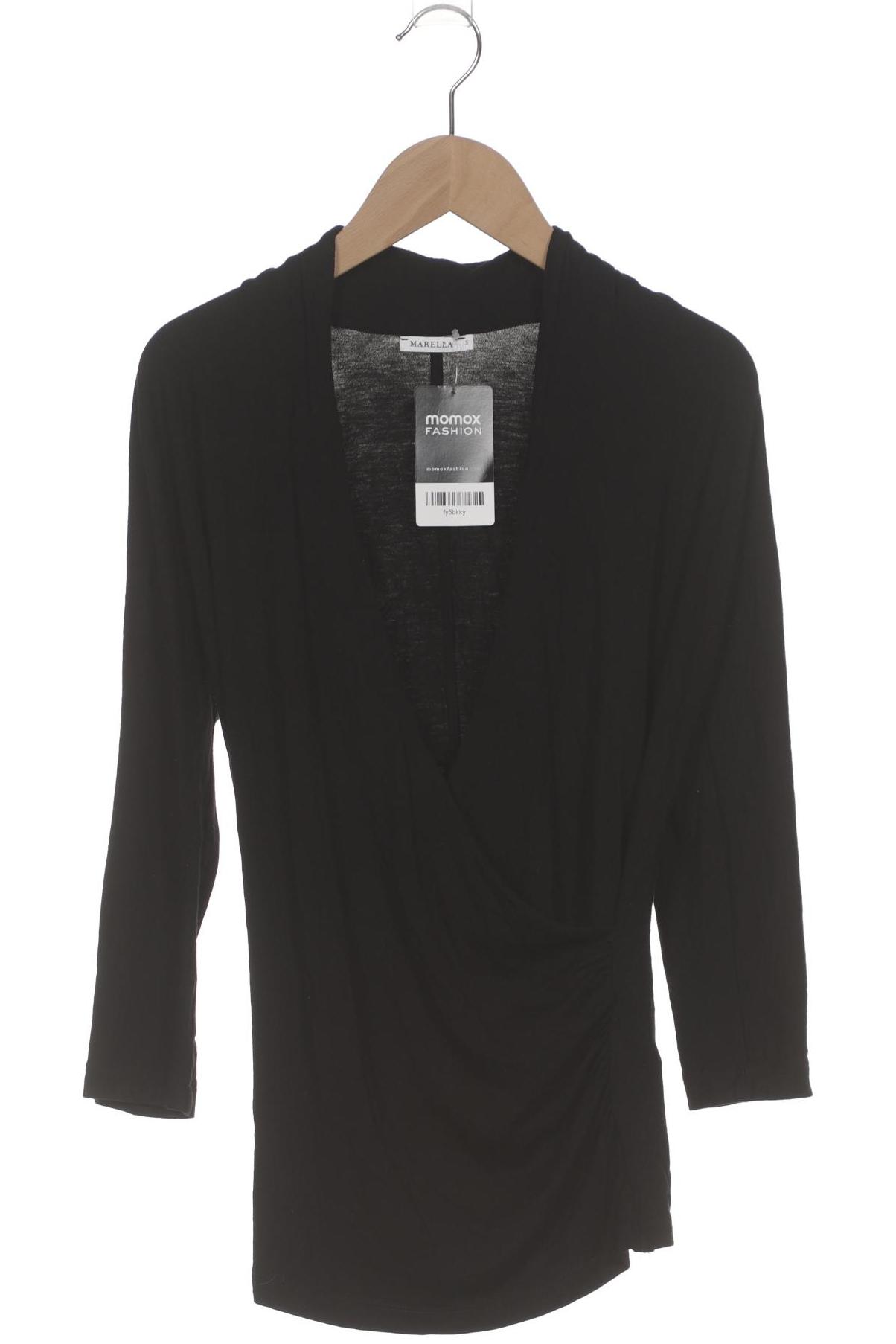 Thumbnail - Marella Damen Langarmshirt, schwarz, Gr. 36