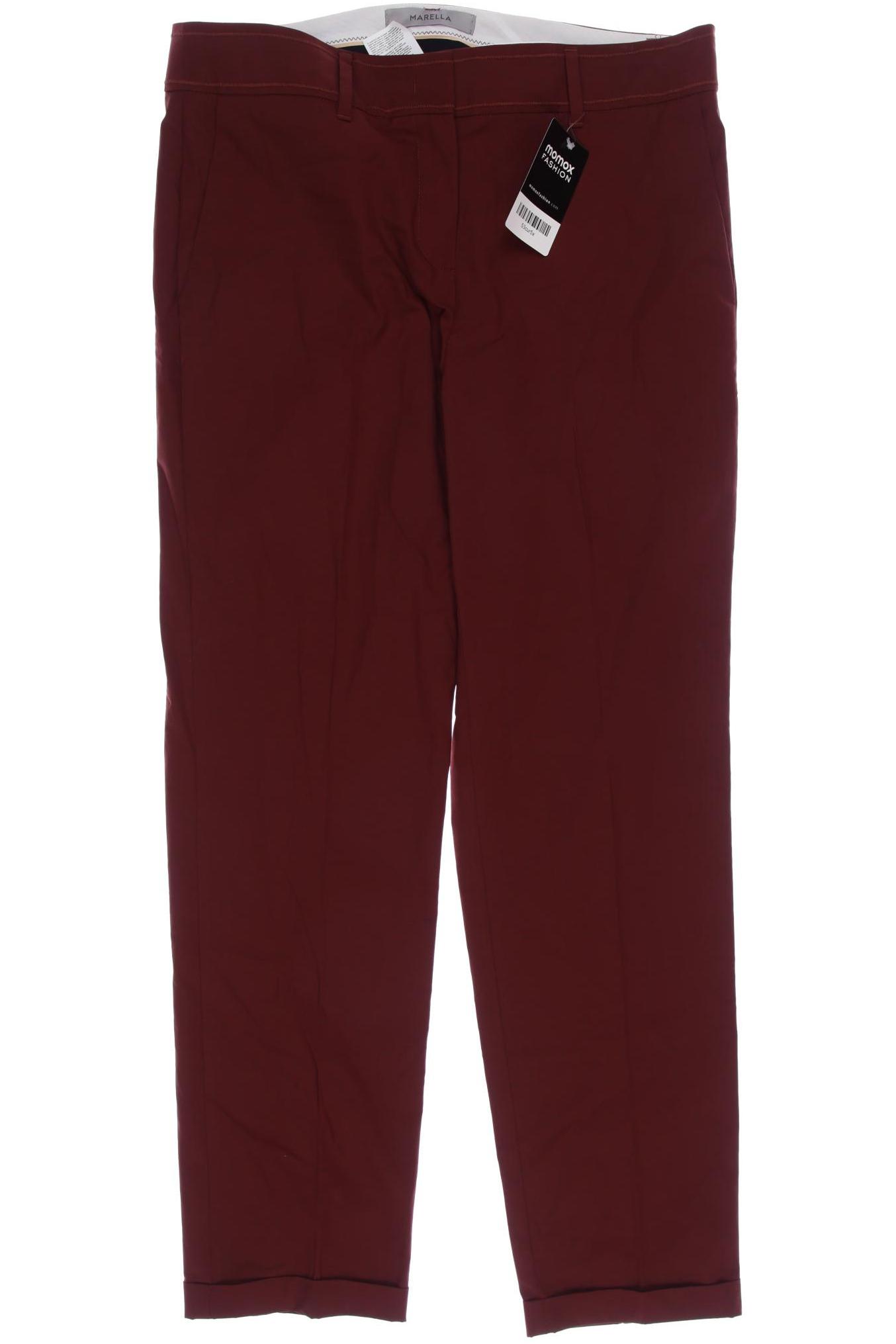 

Marella Damen Stoffhose, bordeaux, Gr. 40