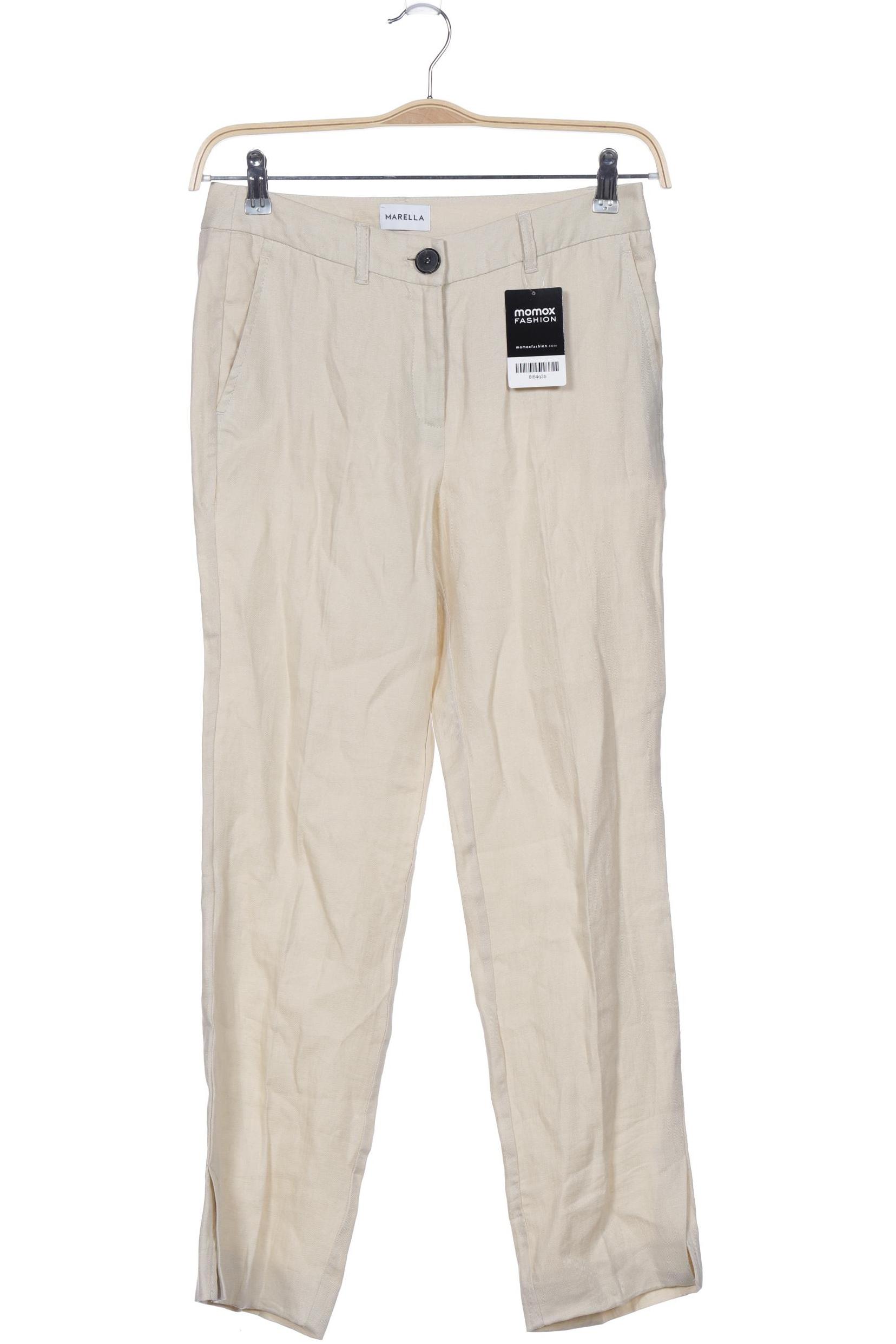 

Marella Damen Stoffhose, cremeweiß, Gr. 36