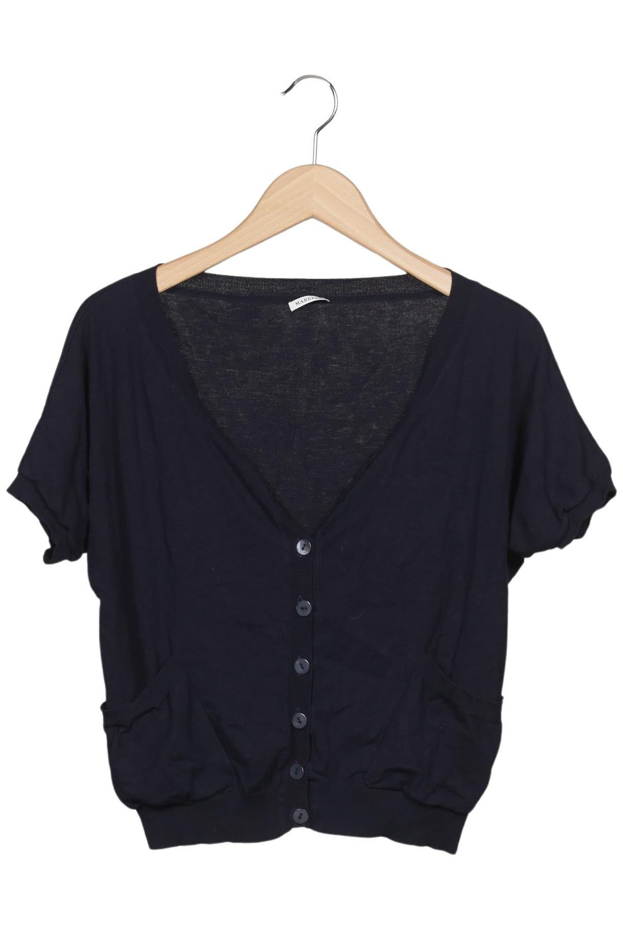 

Marella Damen Strickjacke, marineblau, Gr. 42