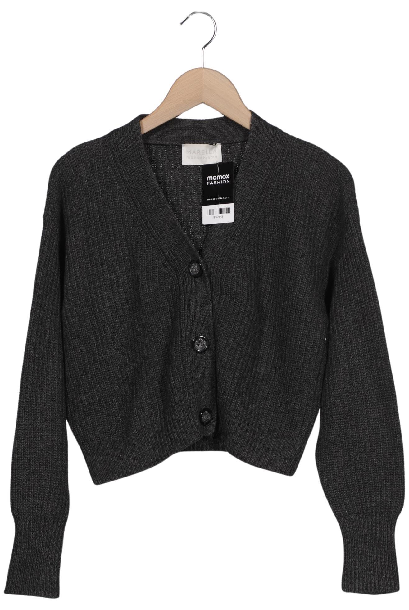 

Marella Damen Strickjacke, grau, Gr. 36