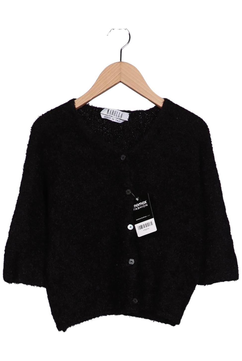 

Marella Damen Strickjacke, schwarz, Gr. 38