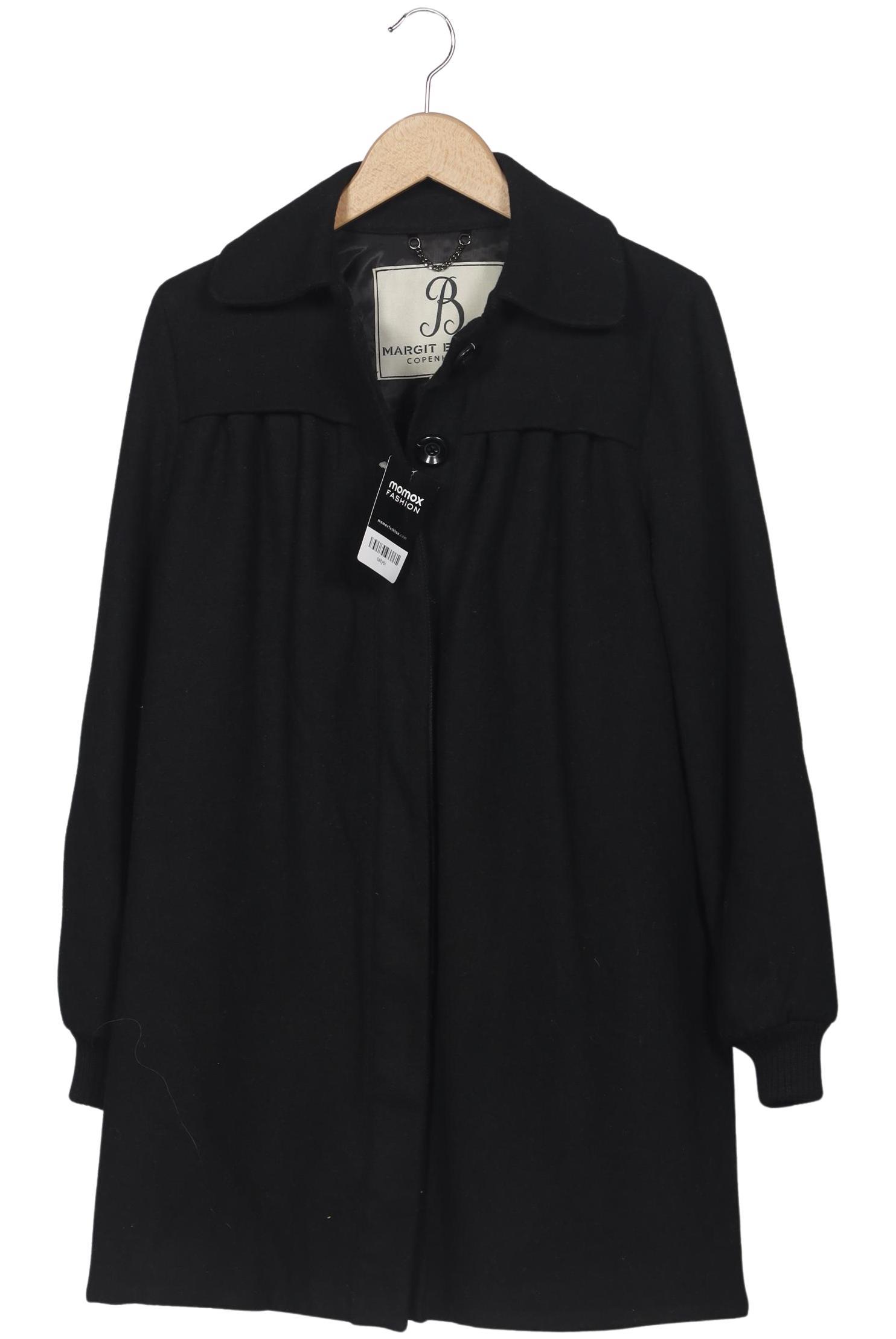 

Margit Brandt Damen Mantel, schwarz, Gr. 36