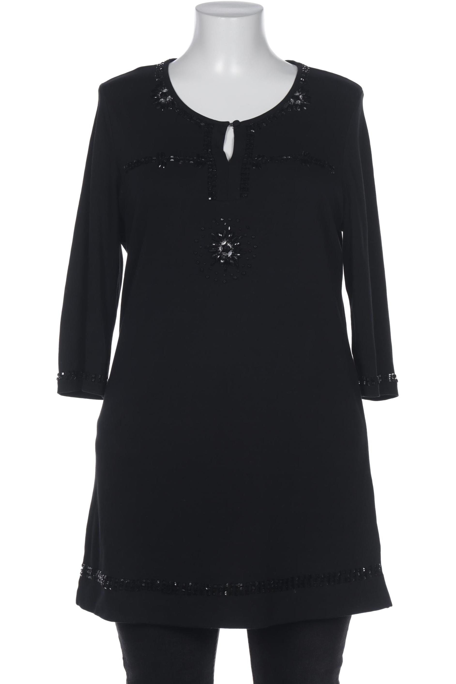 

Margittes Damen Bluse, schwarz, Gr. 42