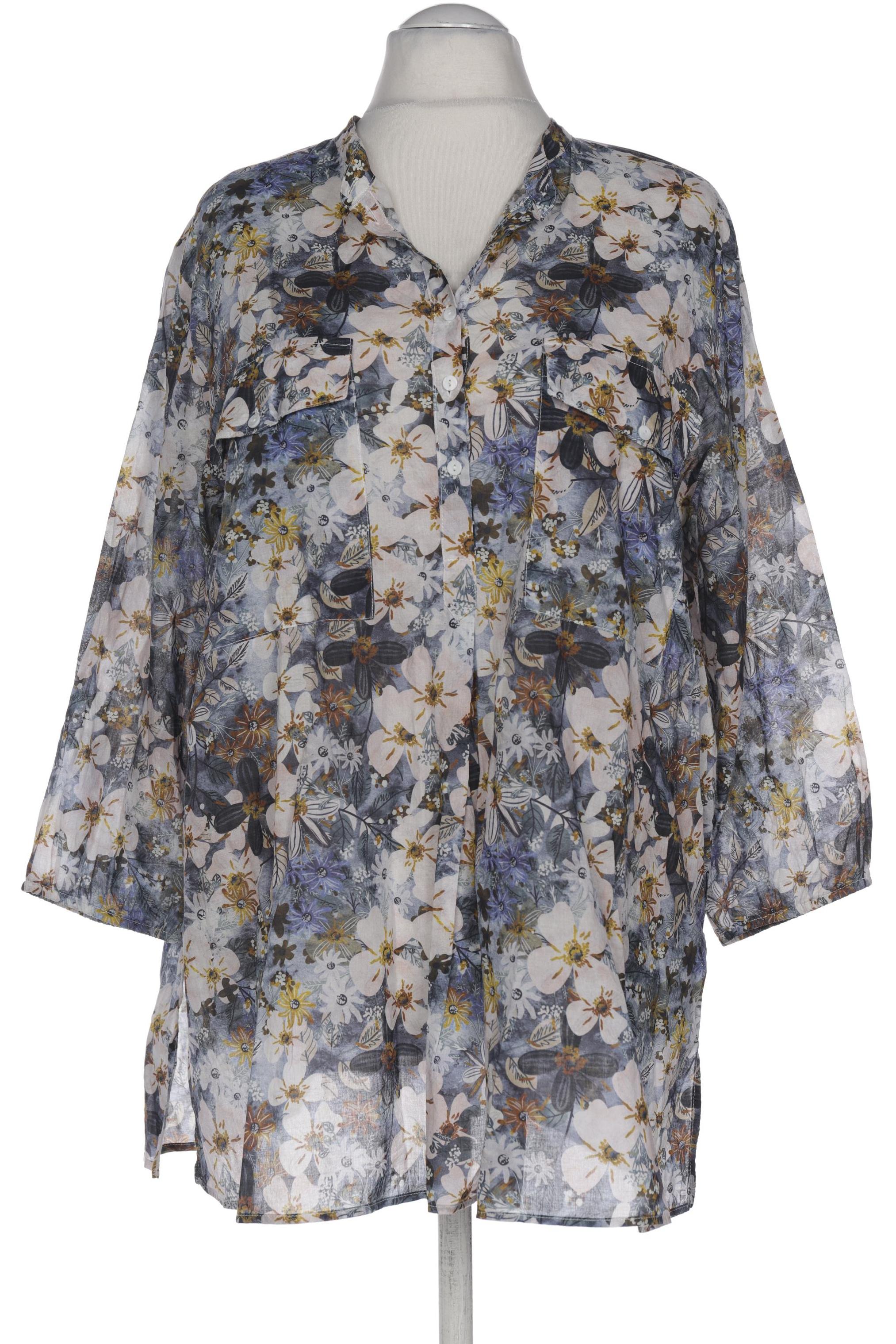 

Margittes Damen Bluse, blau, Gr. 52