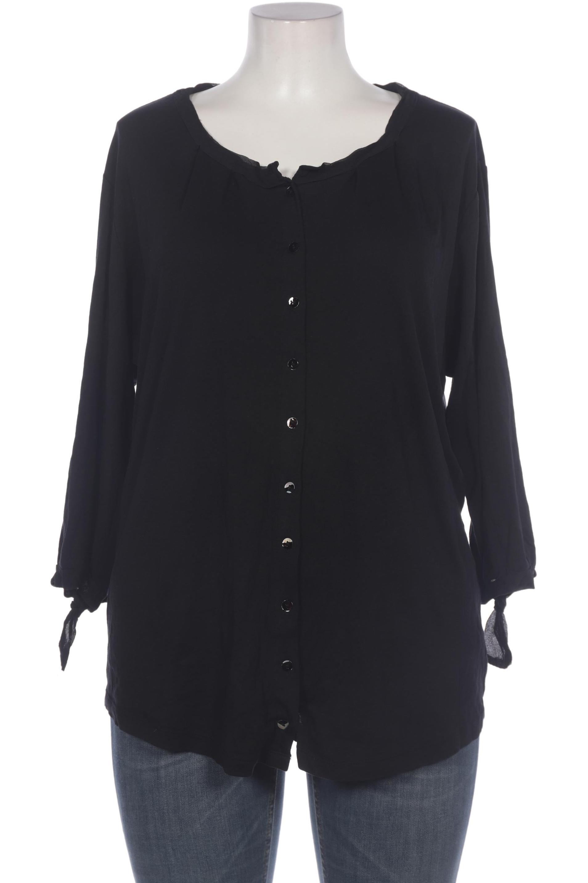 

Margittes Damen Bluse, schwarz, Gr. 48