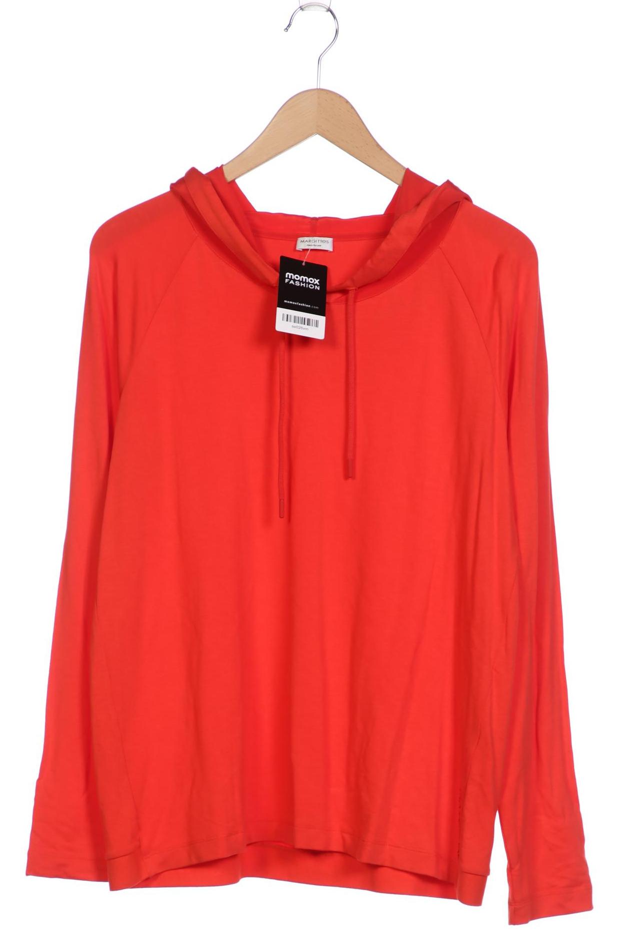 

Margittes Damen Kapuzenpullover, orange, Gr. 44