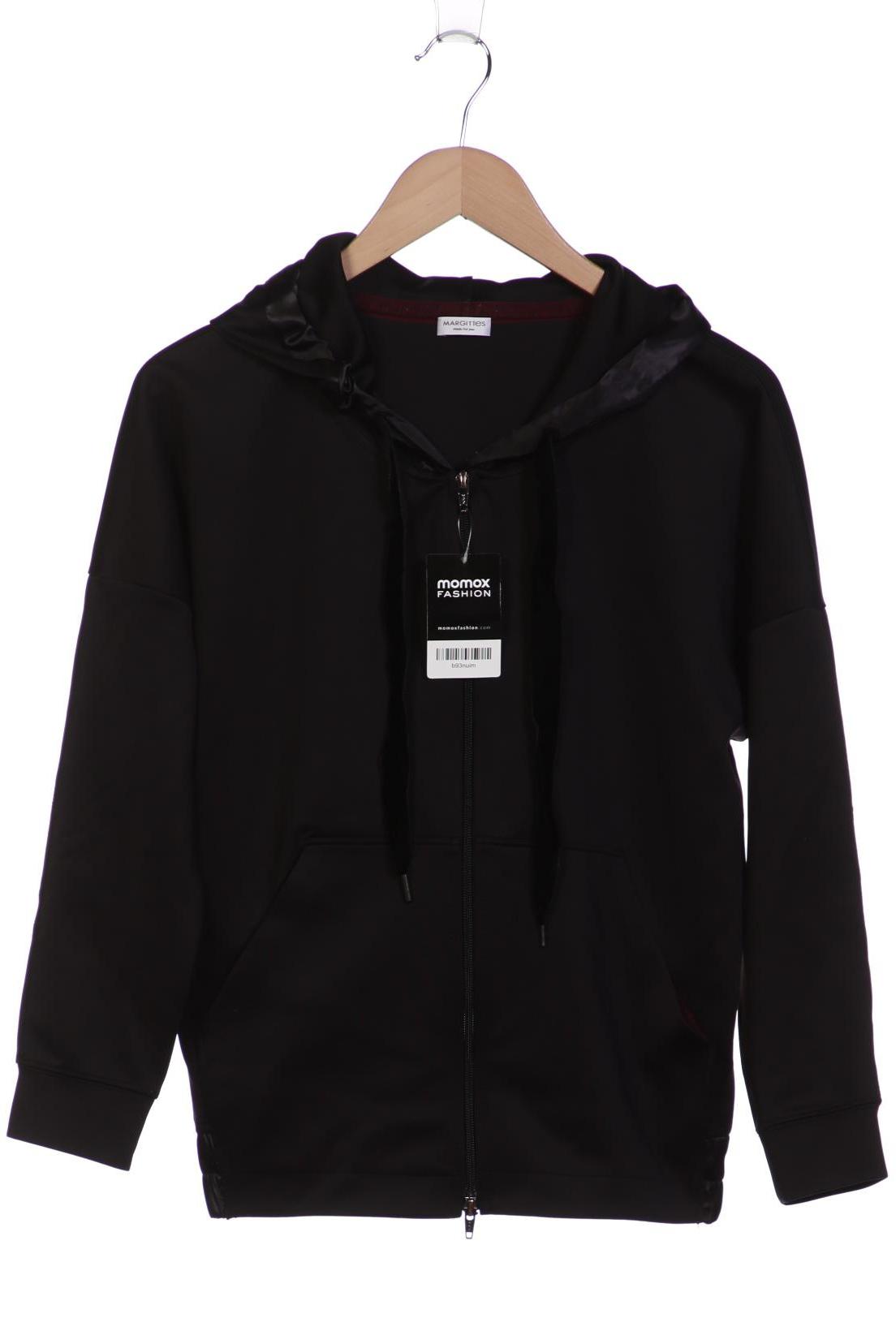 

Margittes Damen Kapuzenpullover, schwarz, Gr. 34