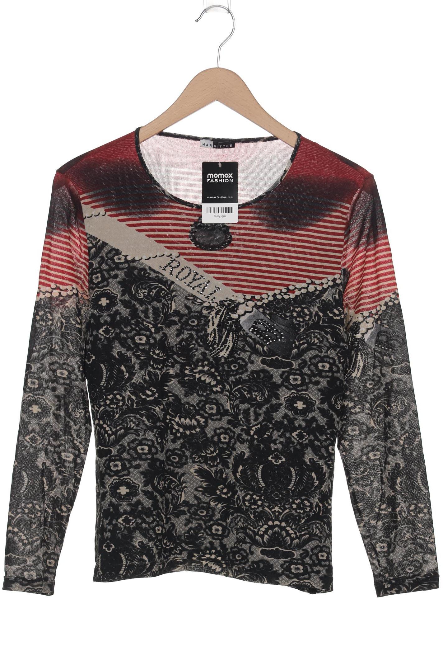 

Margittes Damen Langarmshirt, grau, Gr. 42