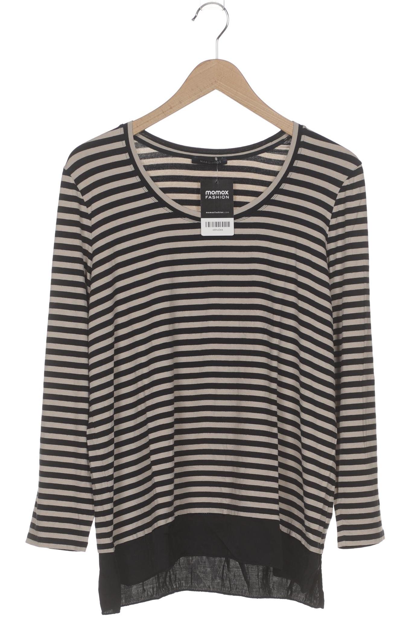 

Margittes Damen Langarmshirt, schwarz, Gr. 44