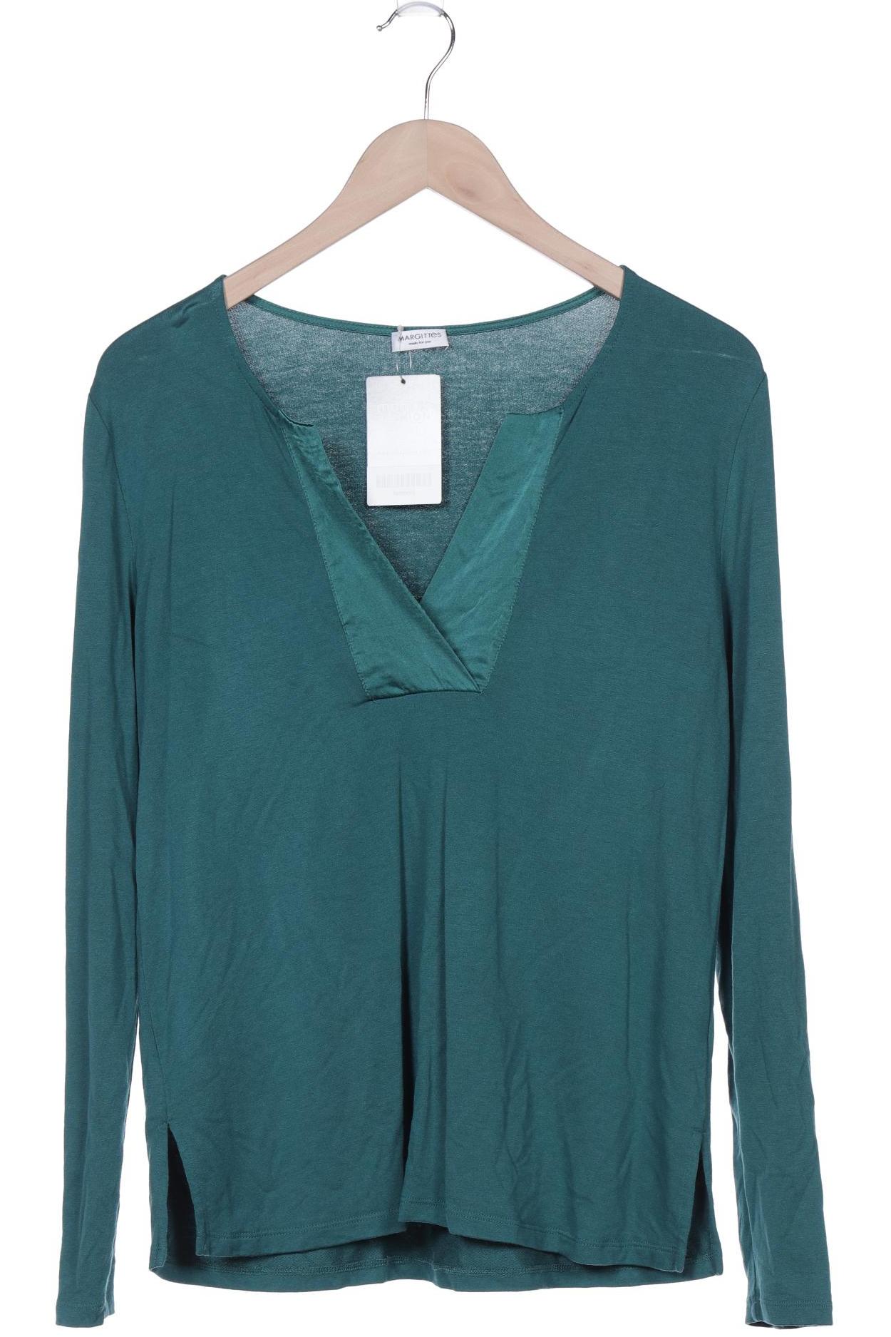 

Margittes Damen Langarmshirt, grün, Gr. 36