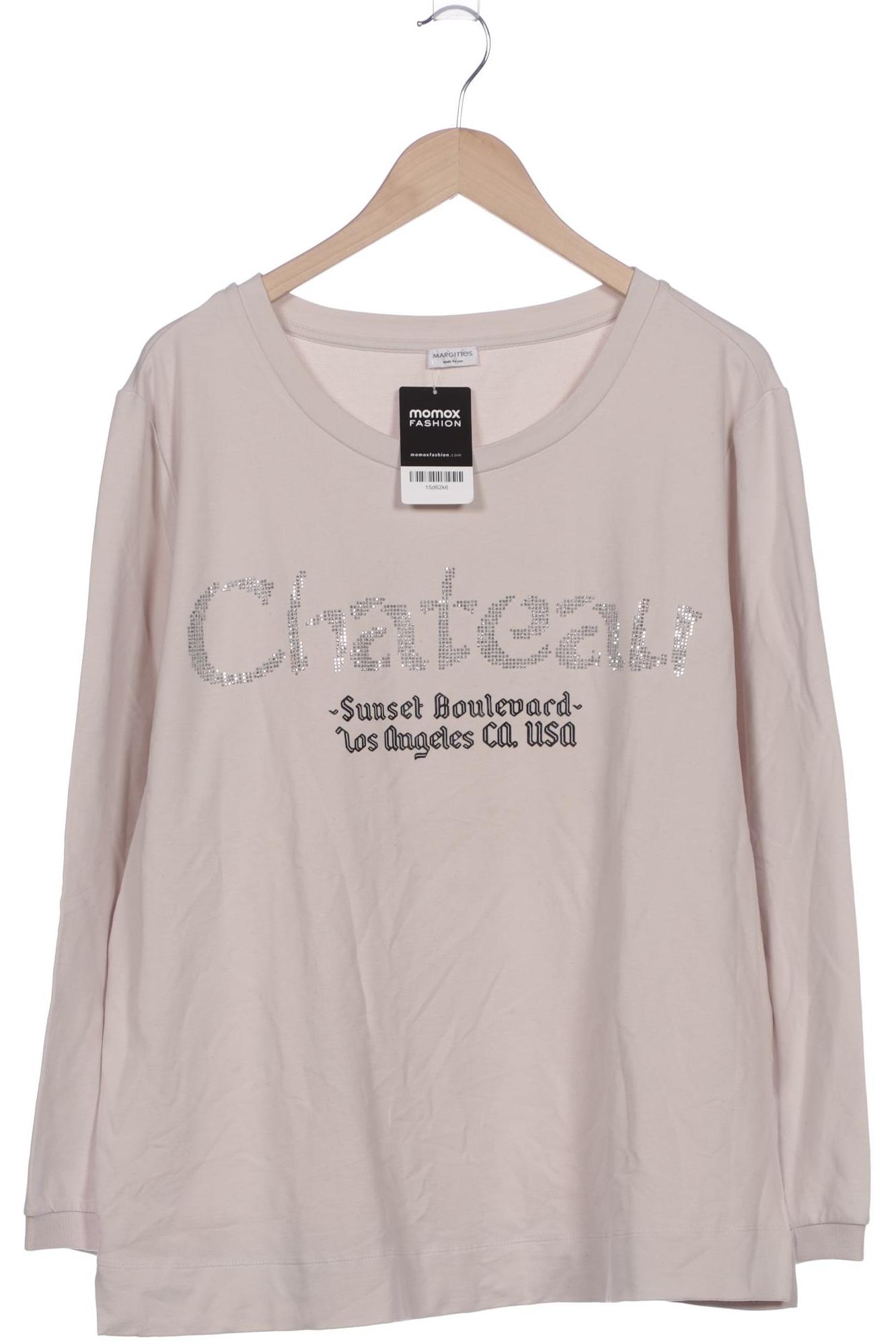 

Margittes Damen Langarmshirt, cremeweiß, Gr. 46