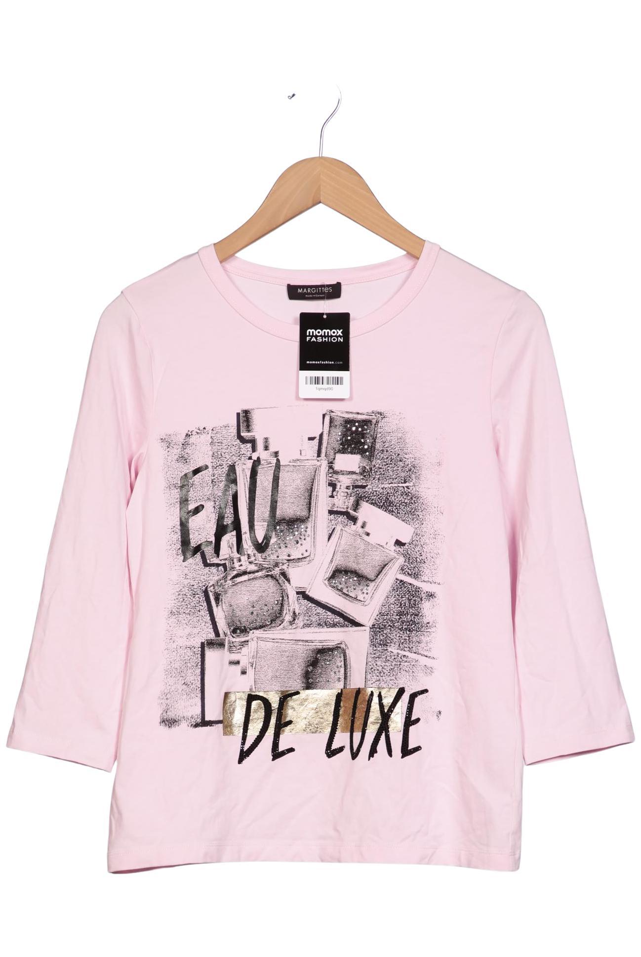 

Margittes Damen Langarmshirt, pink, Gr. 36