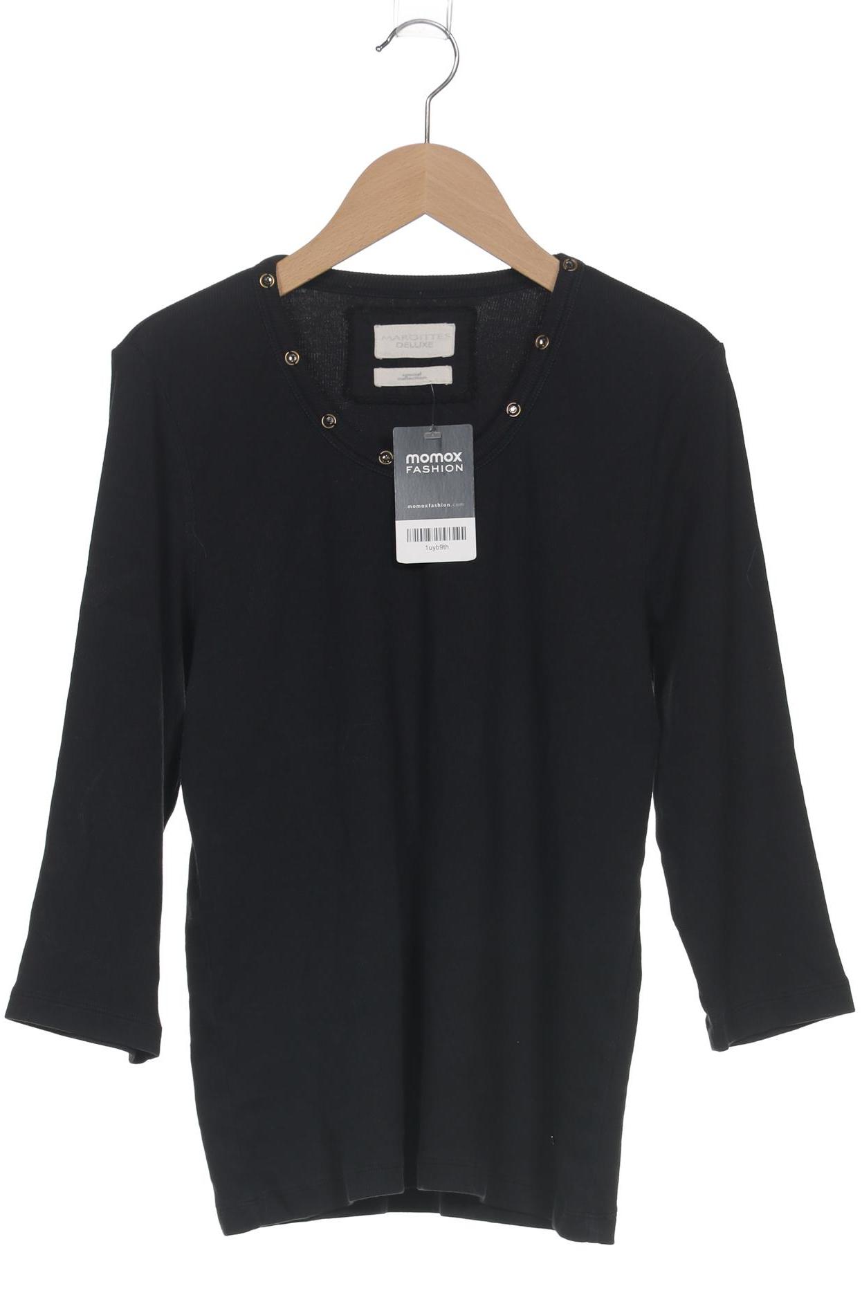 

Margittes Damen Langarmshirt, schwarz, Gr. 42