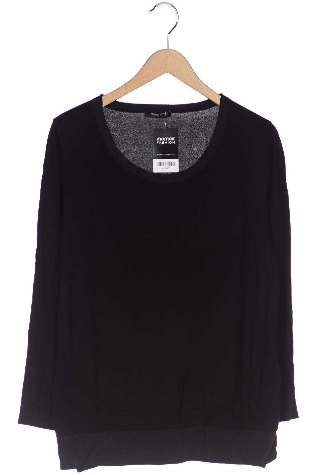 

Margittes Damen Langarmshirt, schwarz, Gr. 42