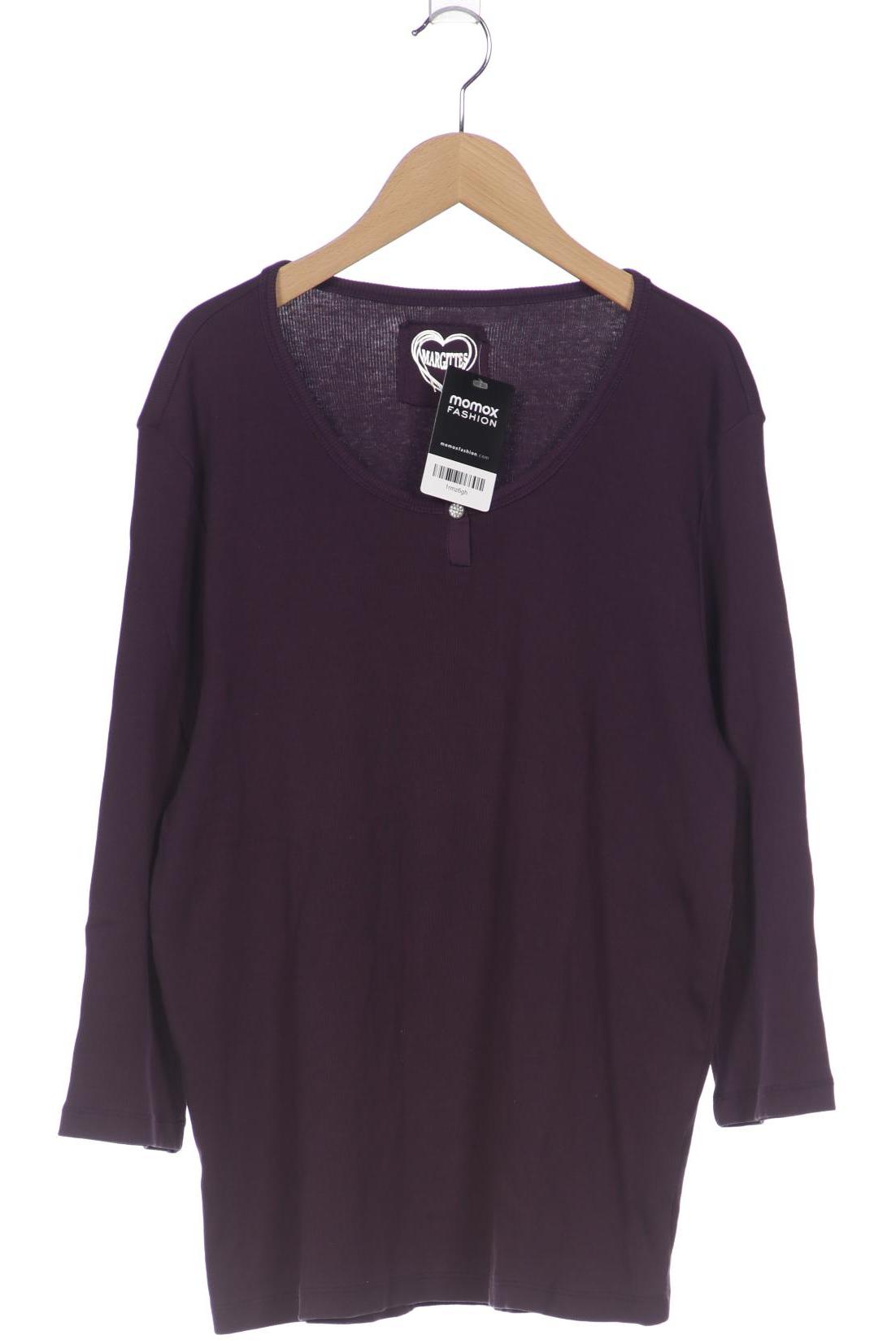 

Margittes Damen Langarmshirt, marineblau, Gr. 46