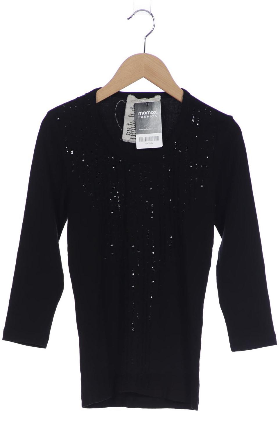 

Margittes Damen Langarmshirt, schwarz, Gr. 36