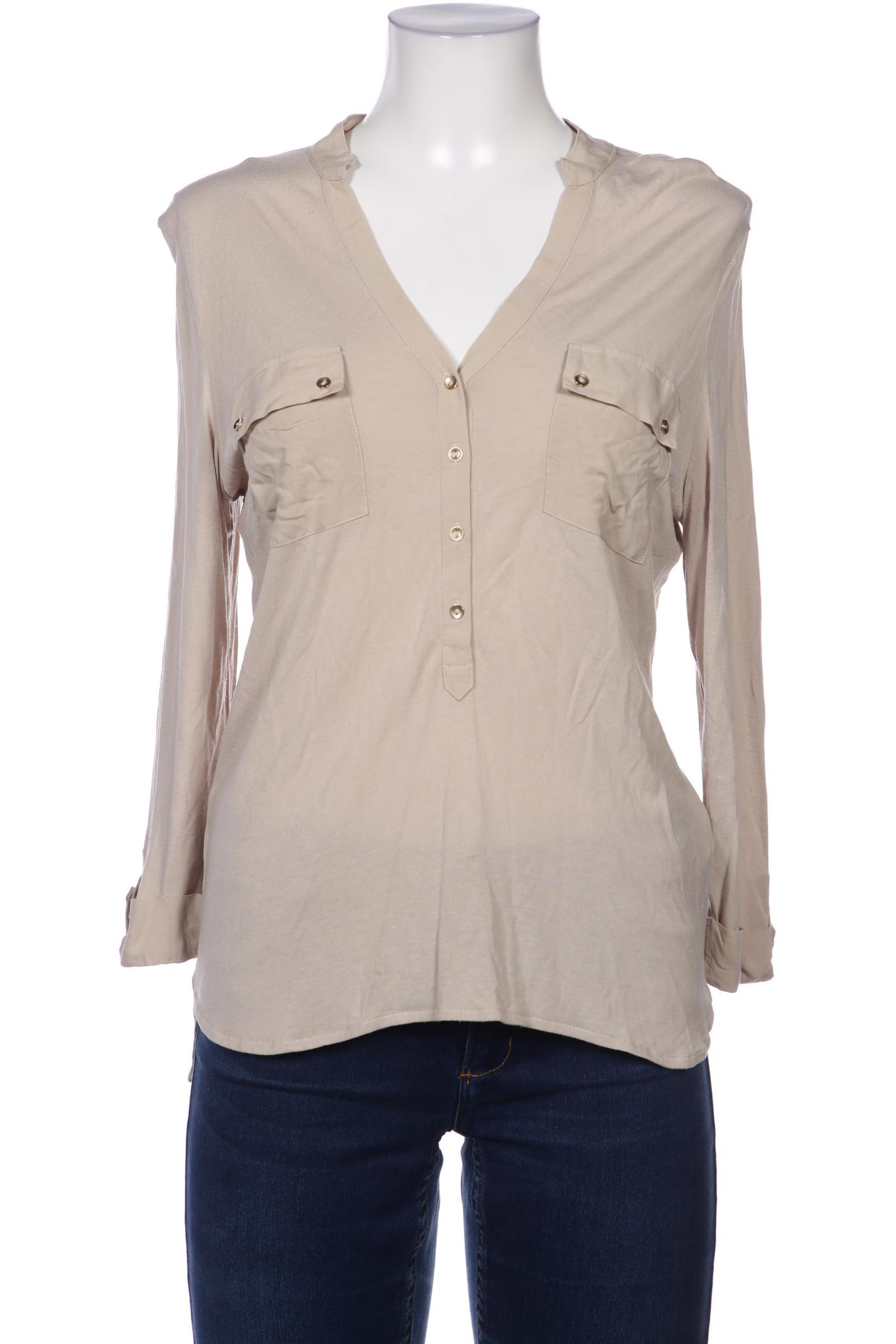 

Margittes Damen Langarmshirt, beige, Gr. 40