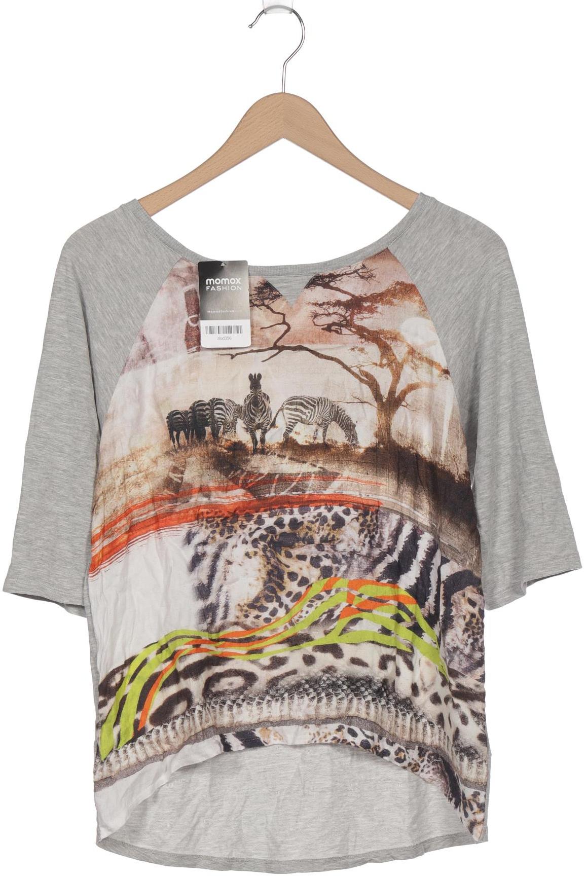 

Margittes Damen Langarmshirt, grau, Gr. 38