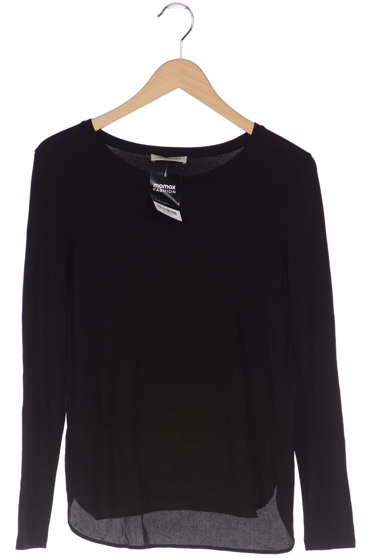 

MARGITTES Damen Langarmshirt, schwarz