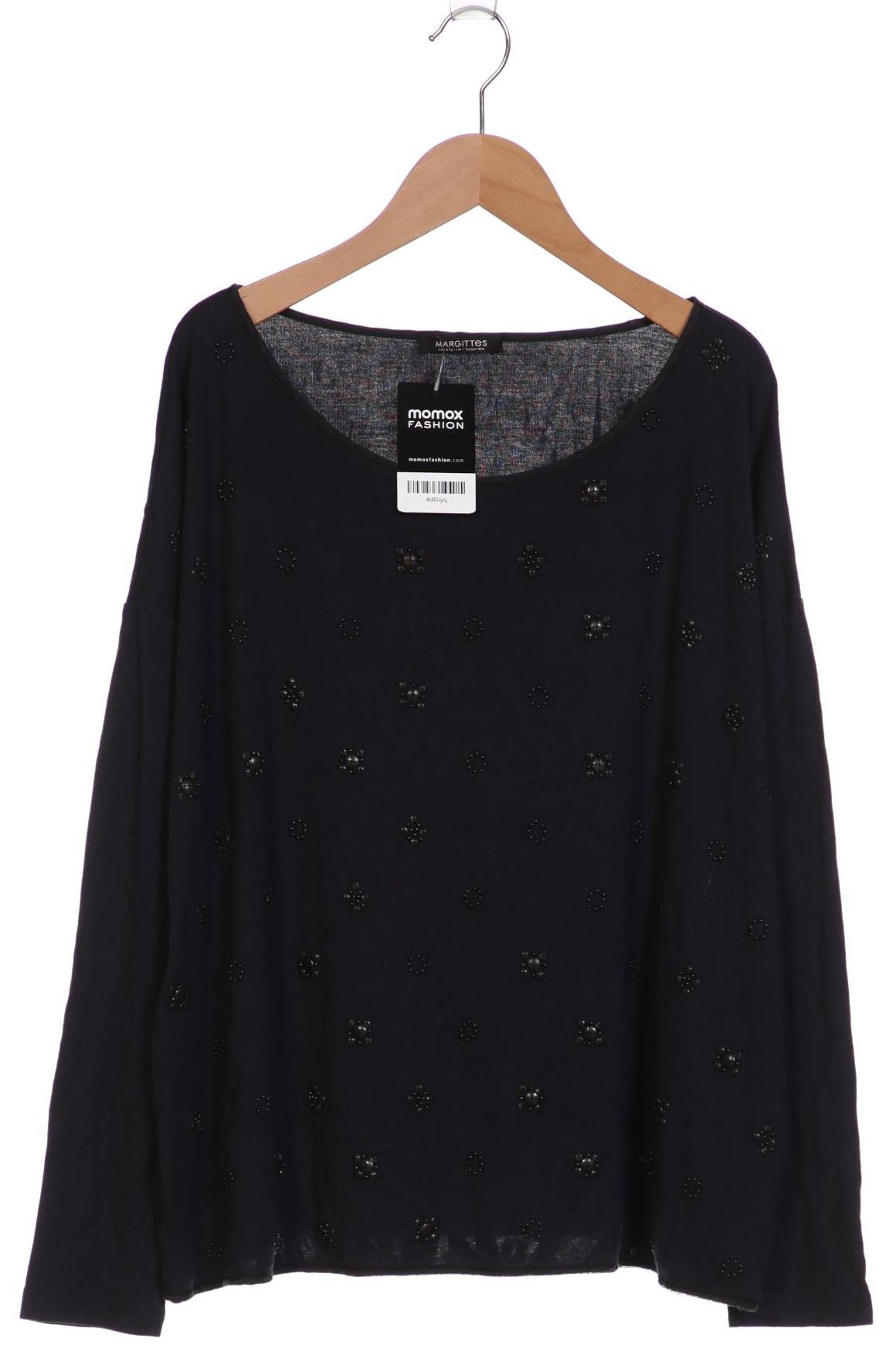 

Margittes Damen Langarmshirt, marineblau, Gr. 44