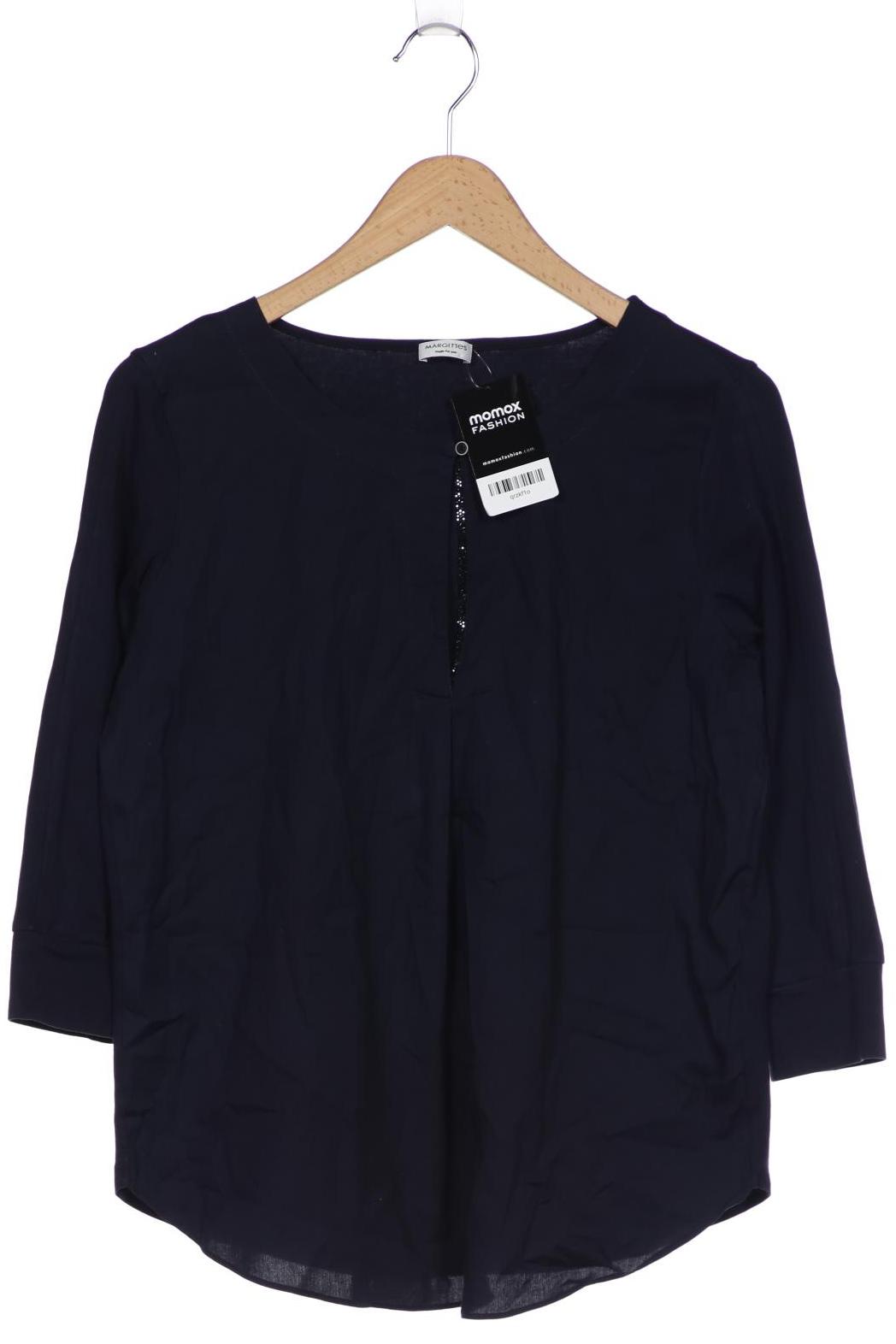 

Margittes Damen Langarmshirt, marineblau, Gr. 36