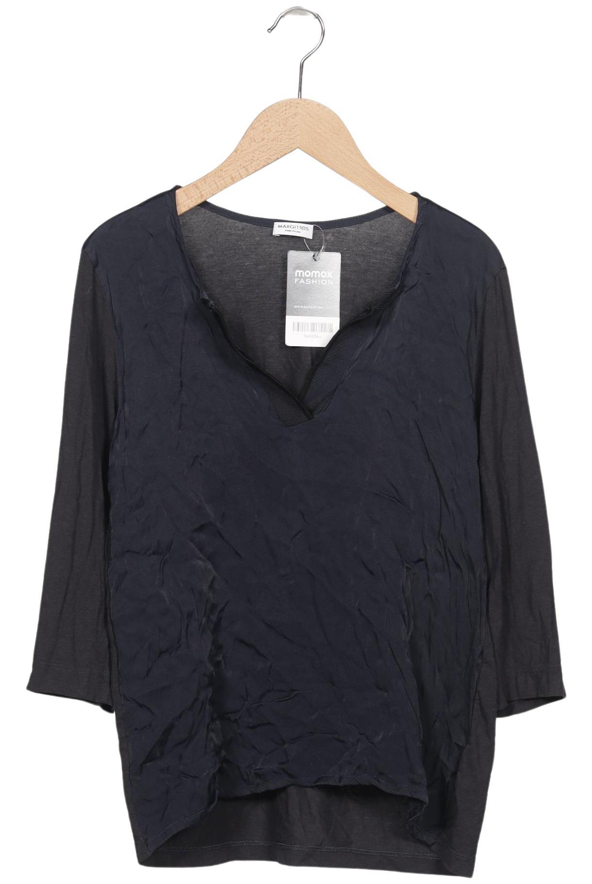 

Margittes Damen Langarmshirt, marineblau, Gr. 36