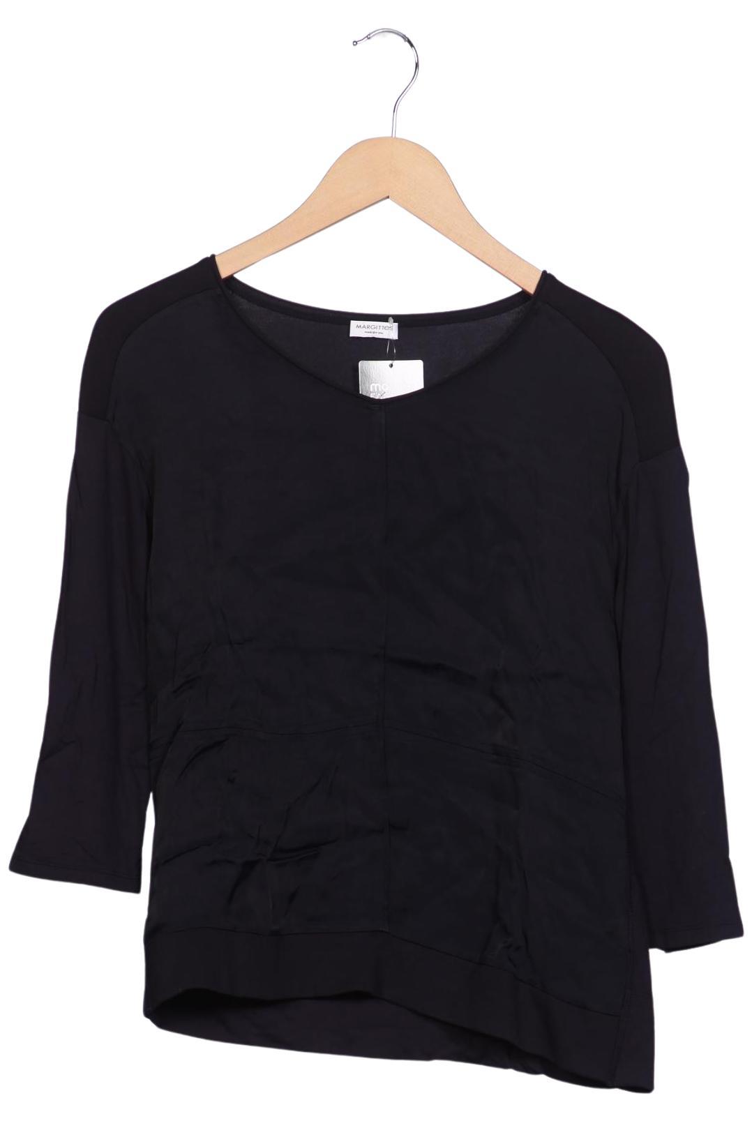 

Margittes Damen Langarmshirt, schwarz, Gr. 36