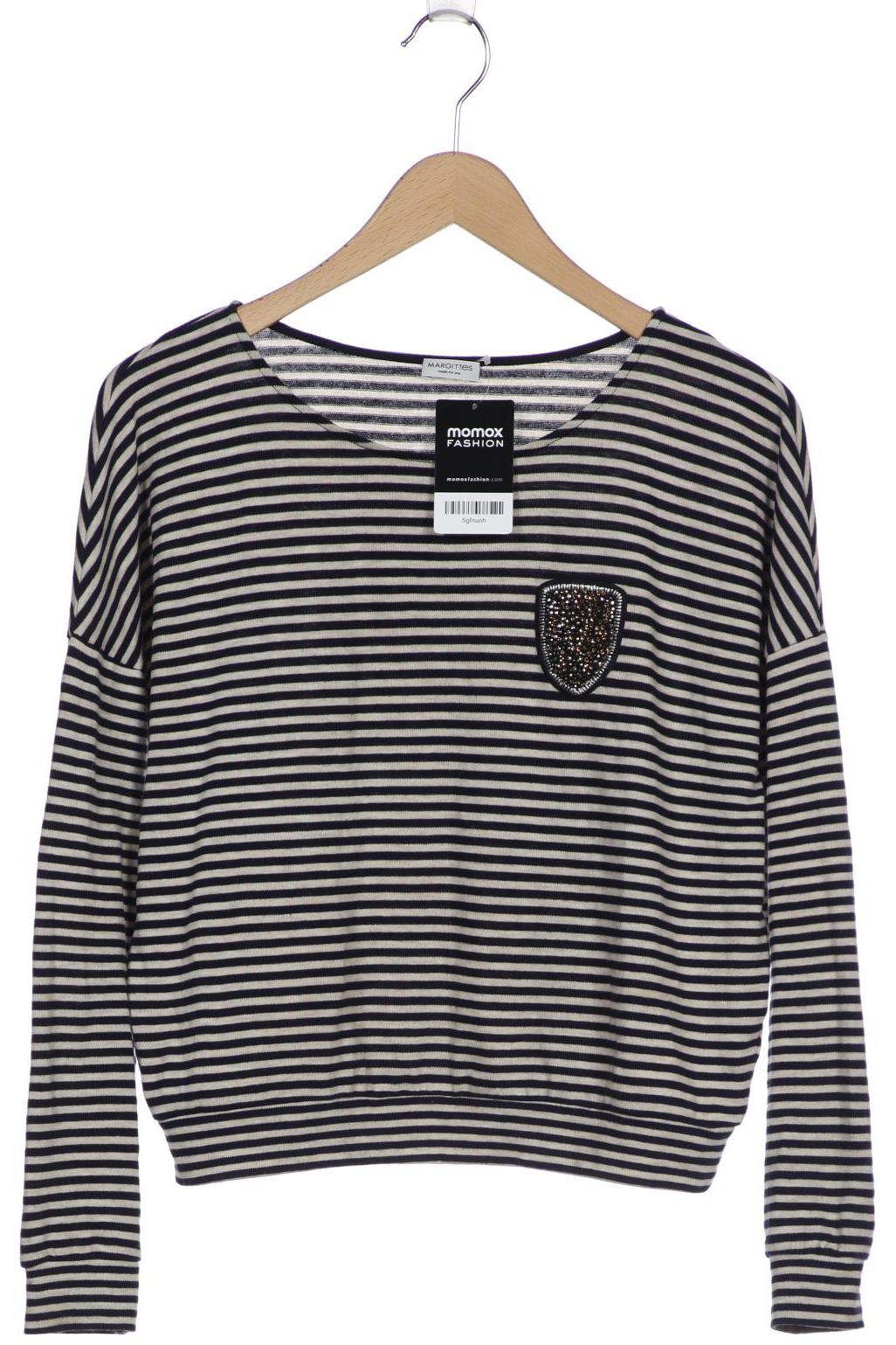 

Margittes Damen Langarmshirt, marineblau, Gr. 34
