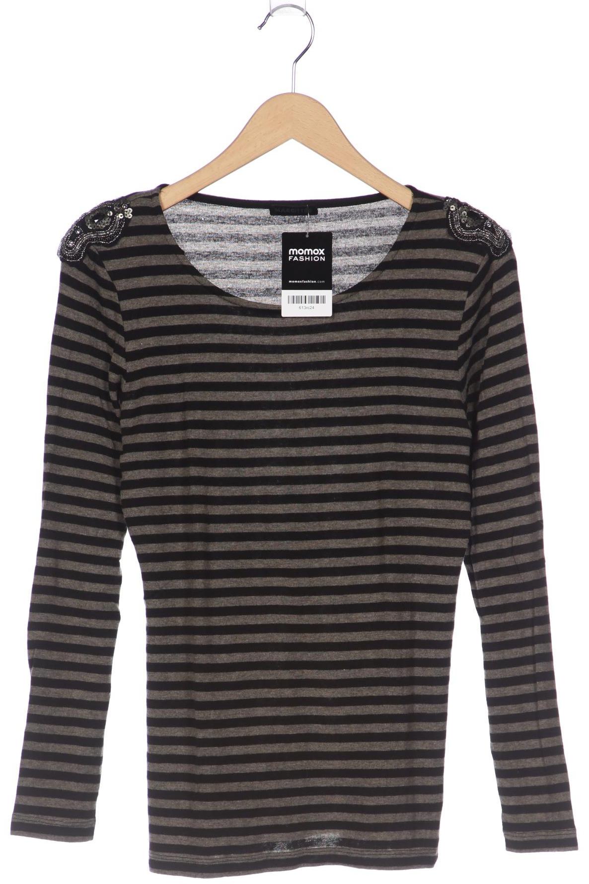 

Margittes Damen Langarmshirt, schwarz, Gr. 40