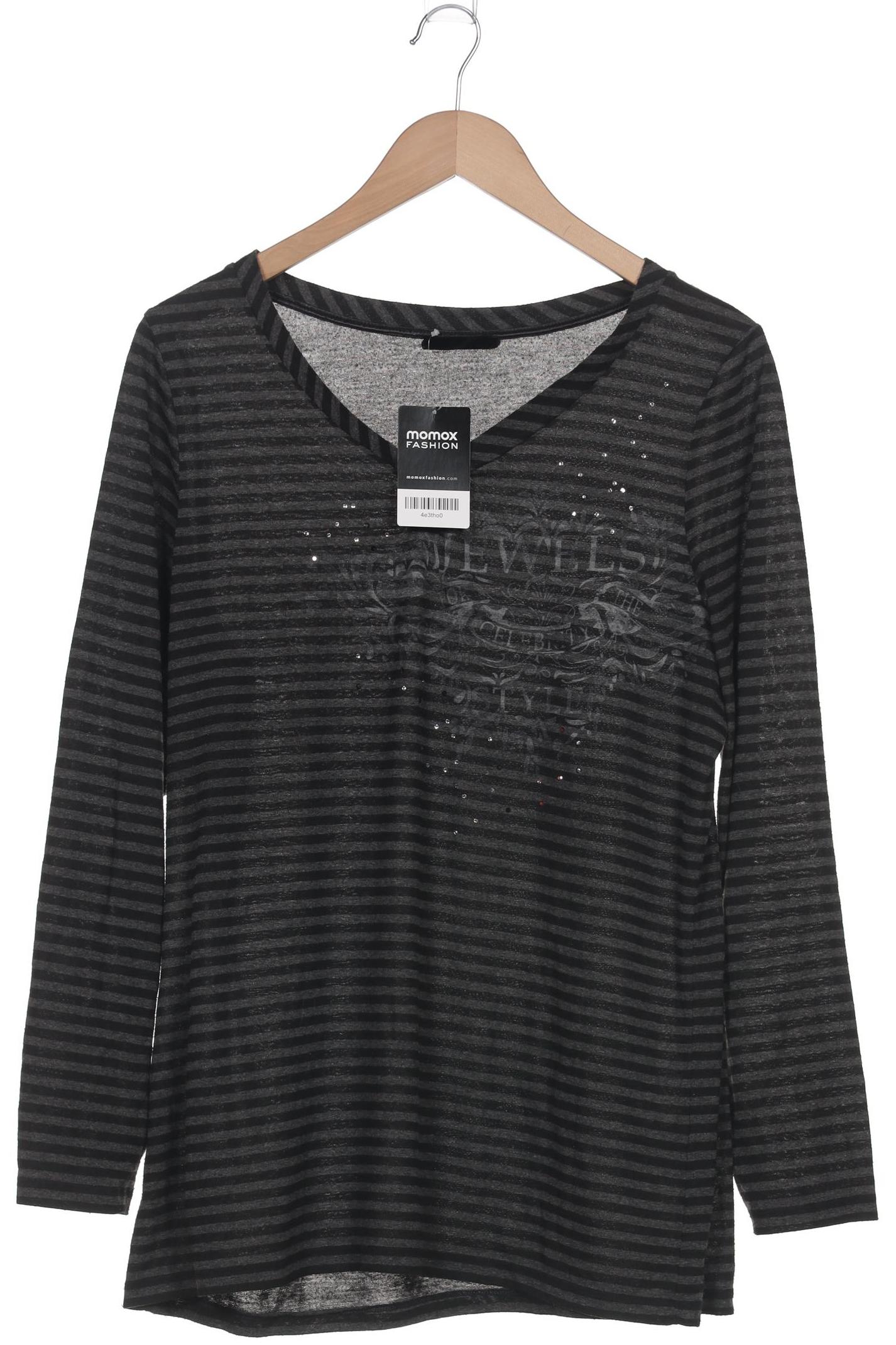 

Margittes Damen Langarmshirt, grau, Gr. 46