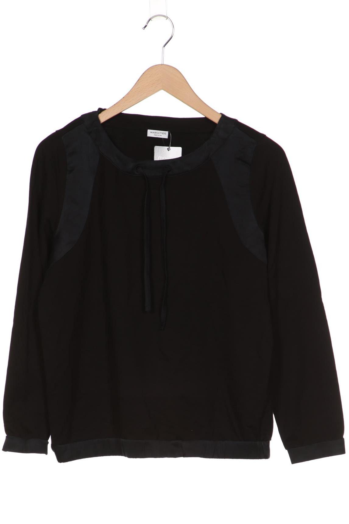 

MARGITTES Damen Langarmshirt, schwarz