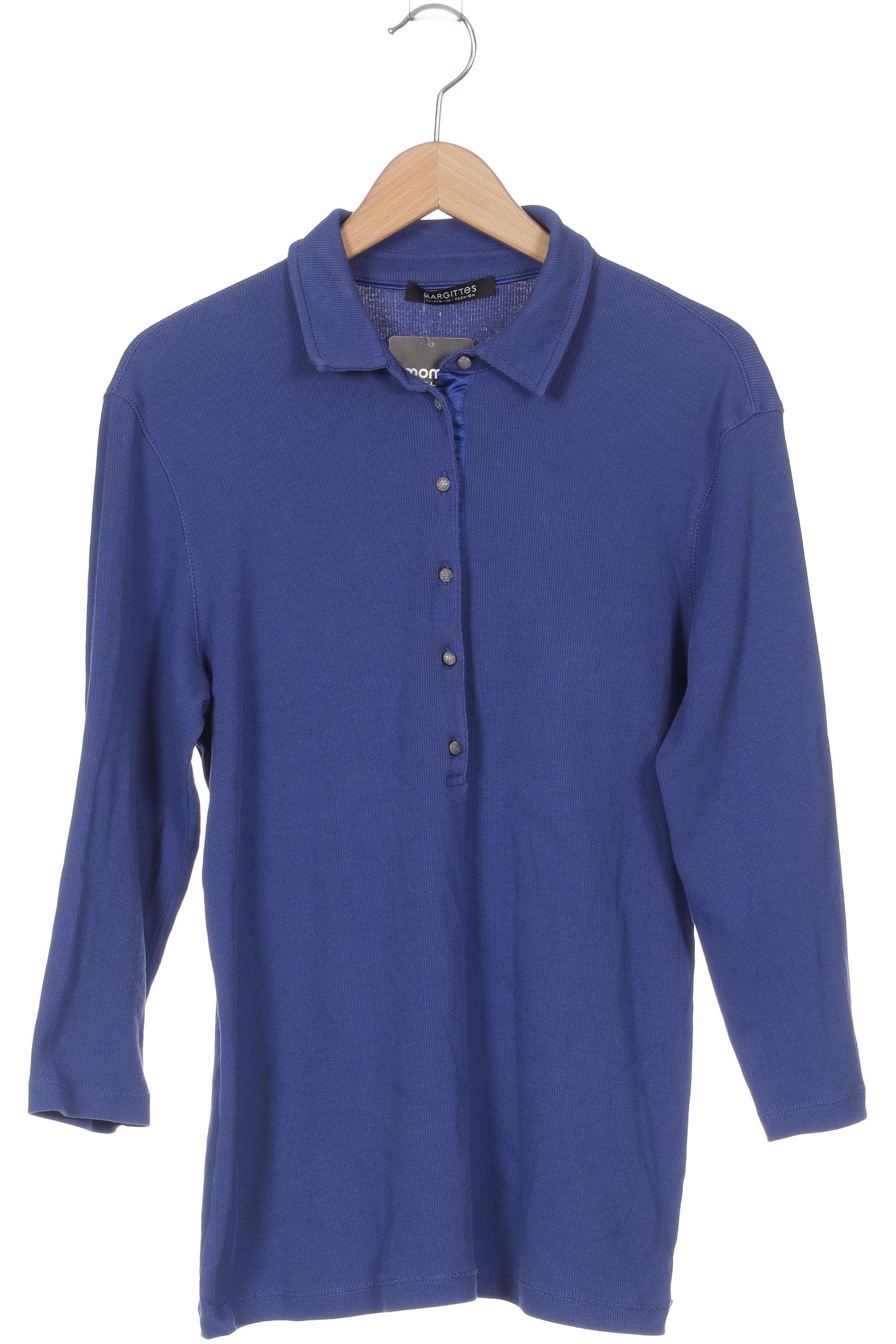 

Margittes Damen Langarmshirt, blau, Gr. 40