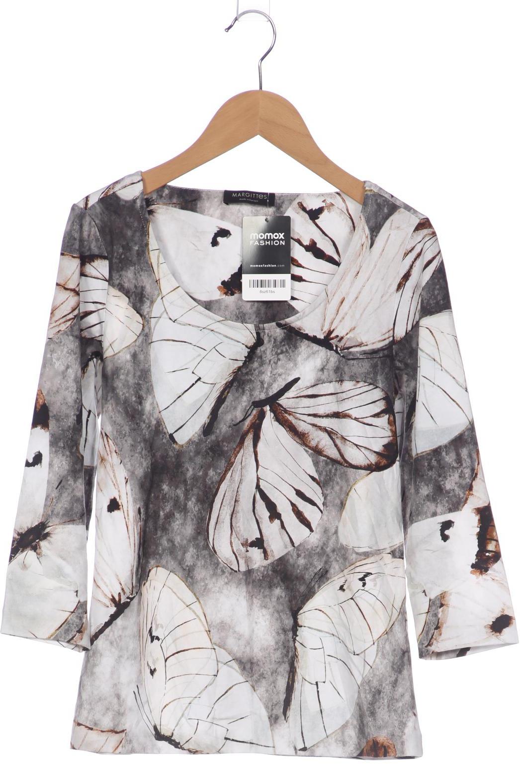 

Margittes Damen Langarmshirt, grau, Gr. 36