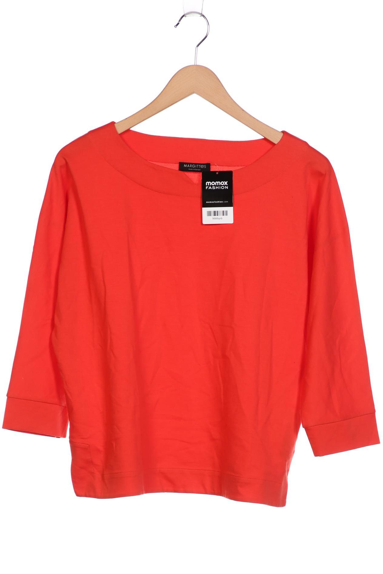 

Margittes Damen Langarmshirt, rot, Gr. 38