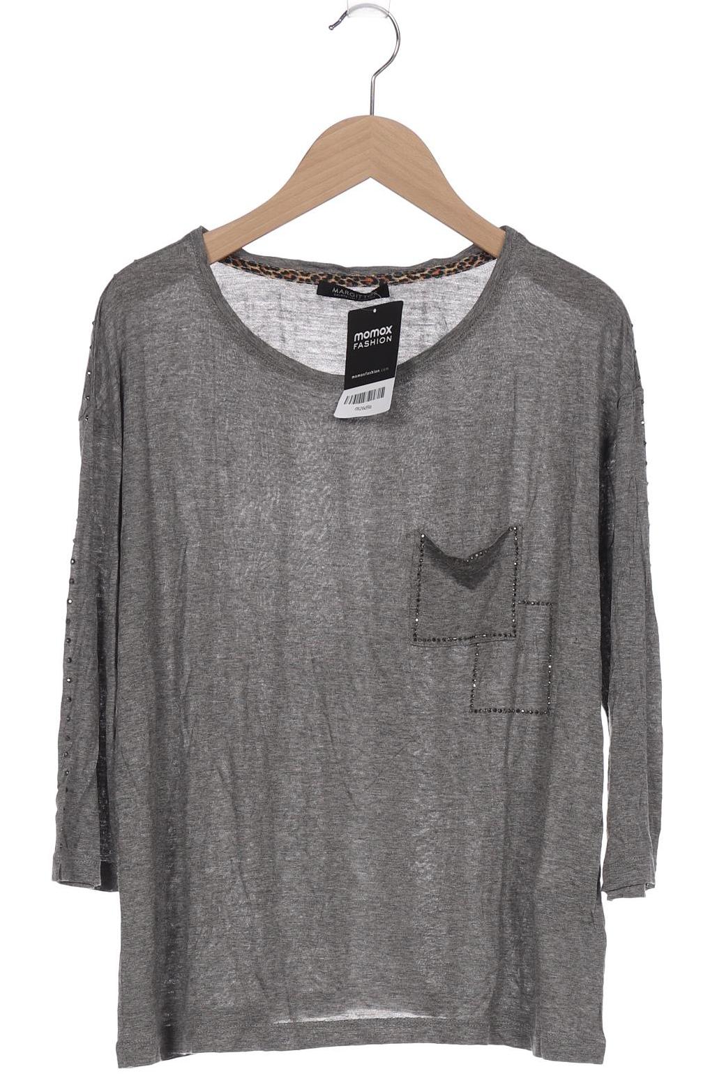

Margittes Damen Langarmshirt, grau, Gr. 36
