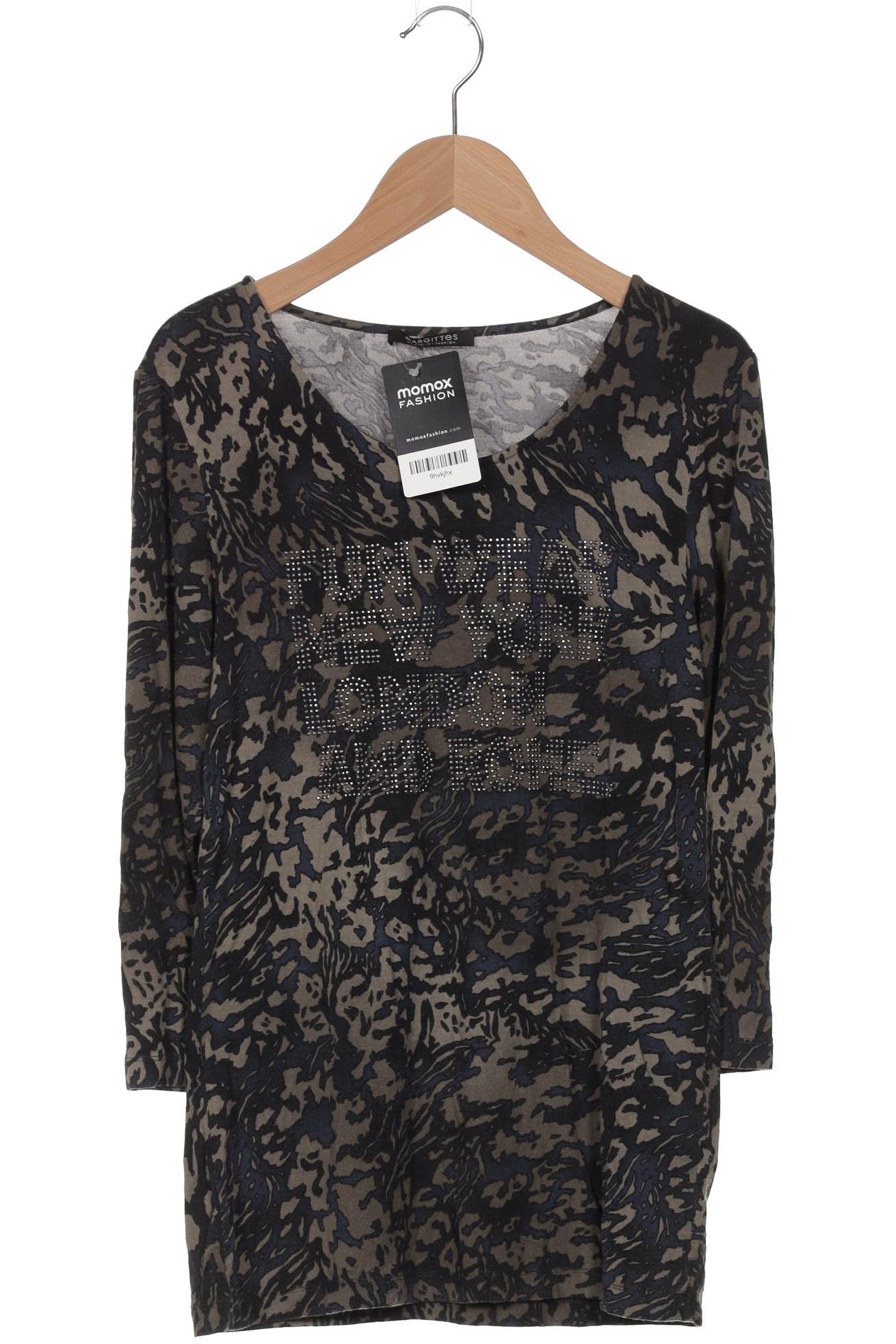

Margittes Damen Langarmshirt, marineblau, Gr. 38