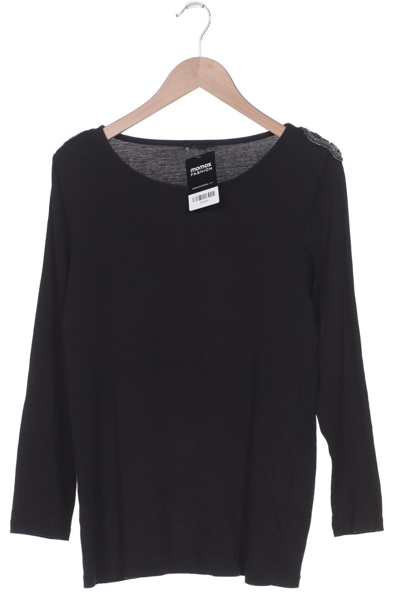 

Margittes Damen Langarmshirt, schwarz, Gr. 44