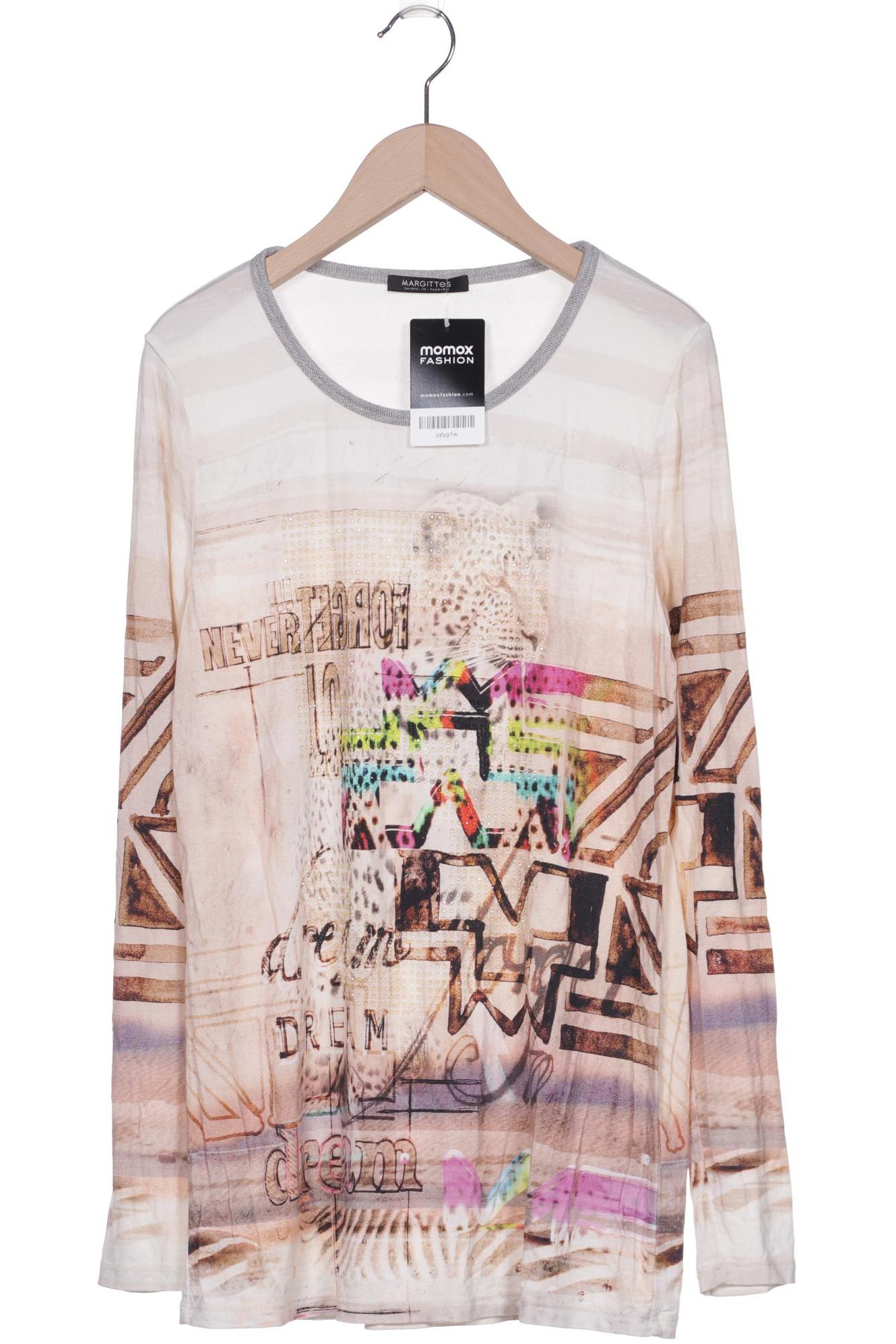 

Margittes Damen Langarmshirt, beige, Gr. 38