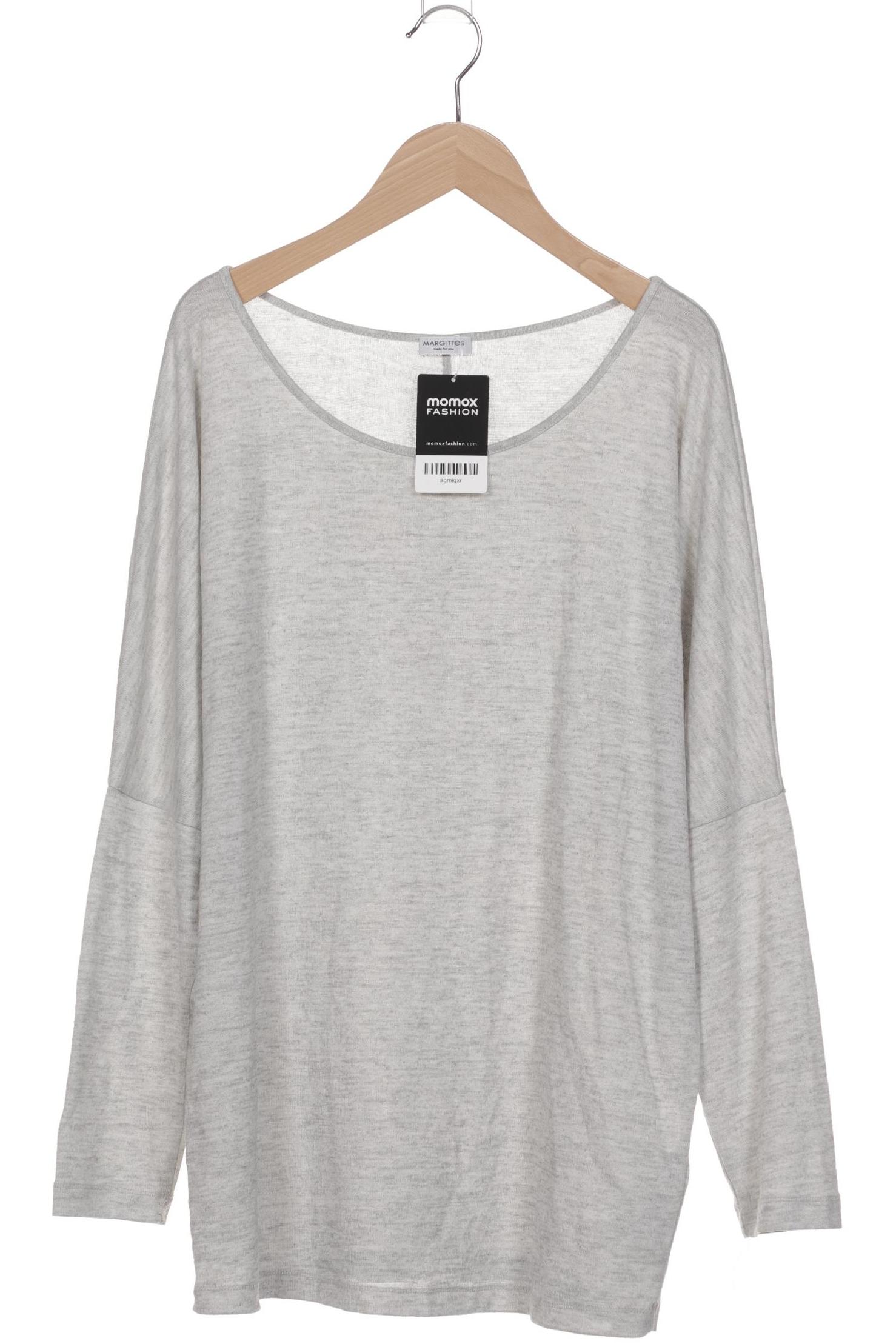 

Margittes Damen Langarmshirt, grau, Gr. 42