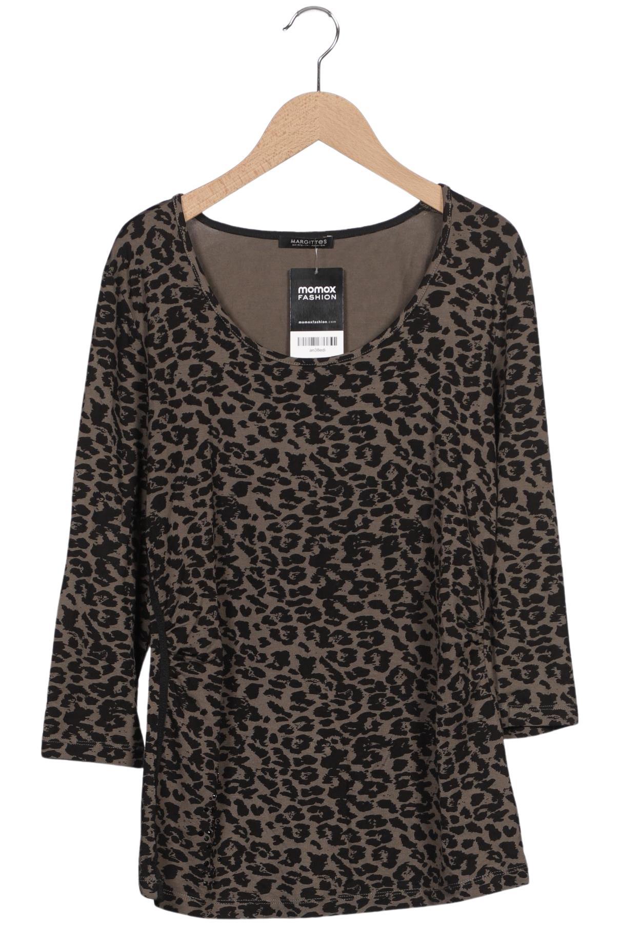 

Margittes Damen Langarmshirt, braun, Gr. 38