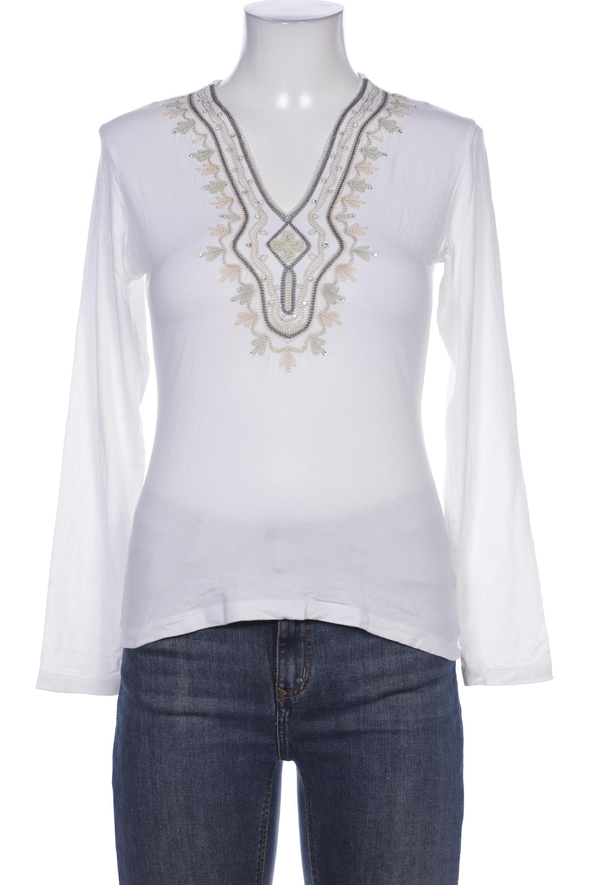 

Margittes Damen Langarmshirt, weiß, Gr. 36