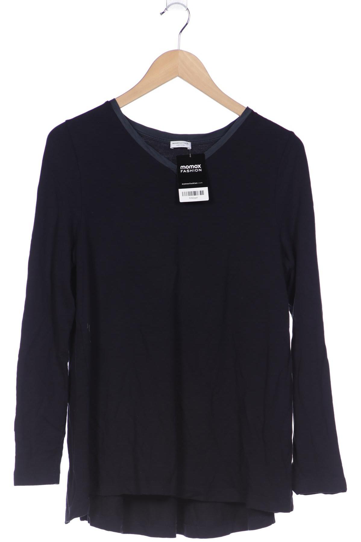 

Margittes Damen Langarmshirt, marineblau, Gr. 40